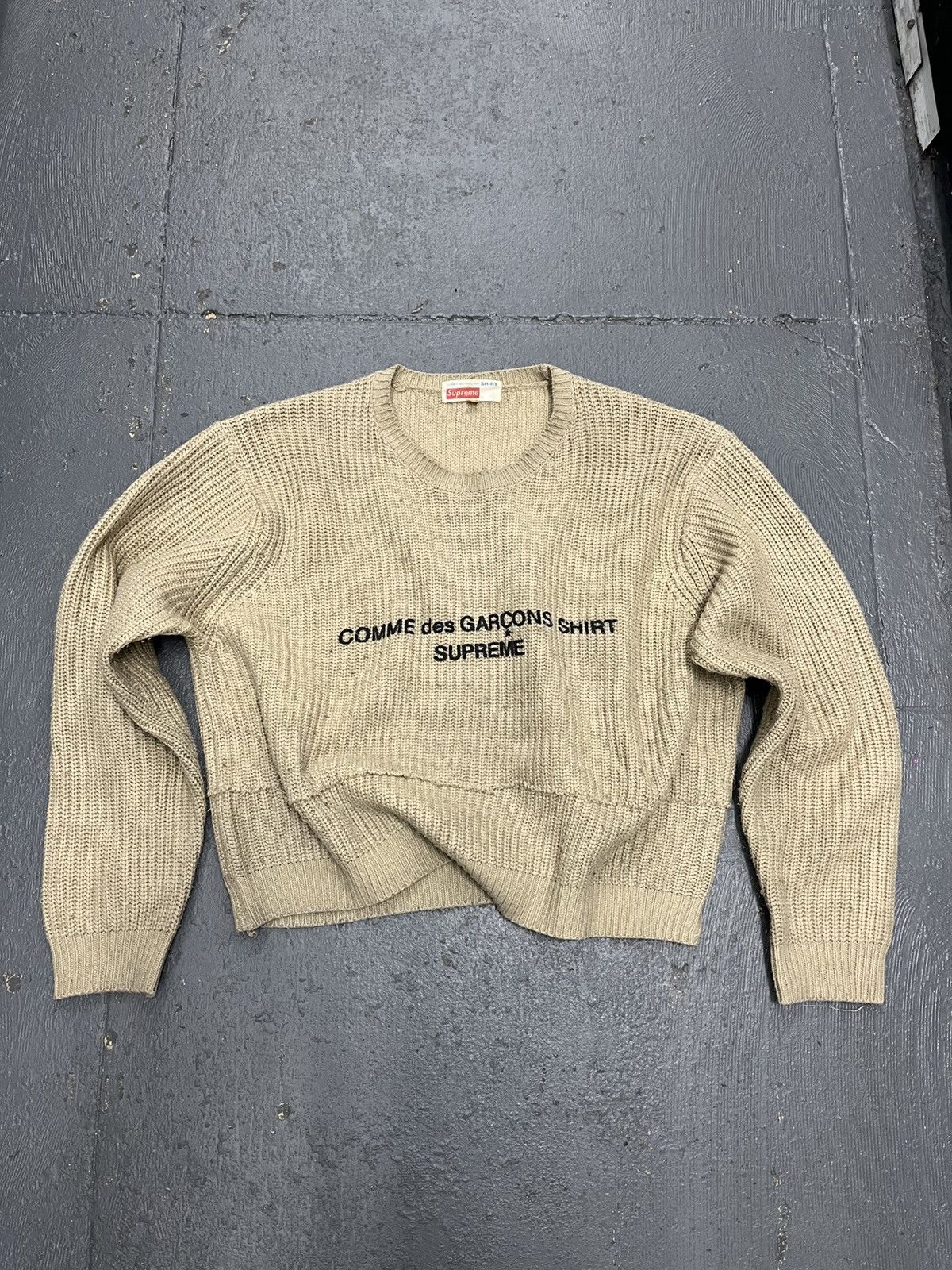 Comme des Garcons SHIRT × Supreme Supreme CDG SHIRT Sweater | Grailed