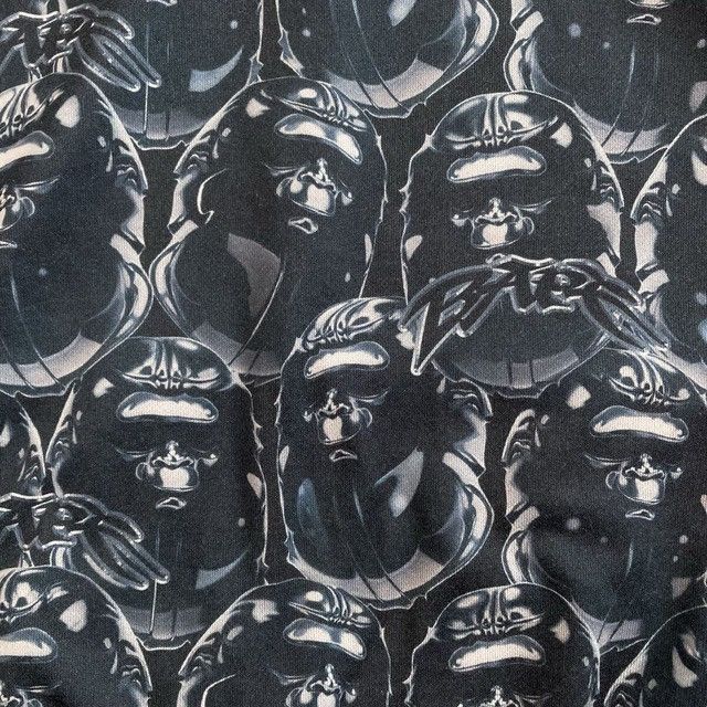 Bape BAPE APE HEAD GRAFFITI SHARK FULL ZIP HOODIE a bathing ape Size US XXL / EU 58 / 5 - 7 Thumbnail