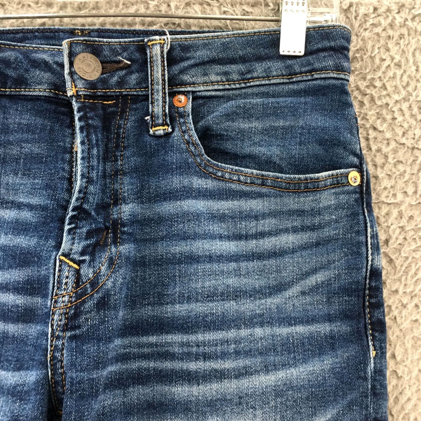 American Eagle Outfitters American Eagle Outfitters Airflex Athletic Skinny Jeans Mens 28x30 Blue Jeans Size US 28 / EU 44 - 5 Thumbnail