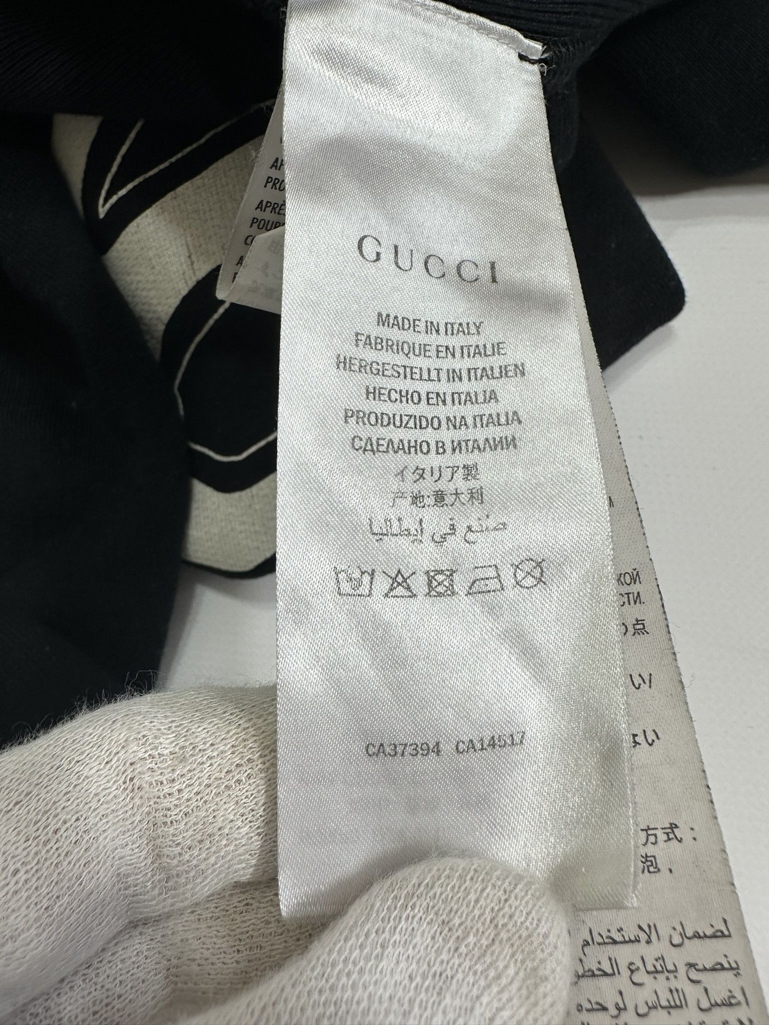 Gucci Gucci Sweatshirt Lamb Logo Black Hoodie Size US M / EU 48-50 / 2 - 9 Thumbnail