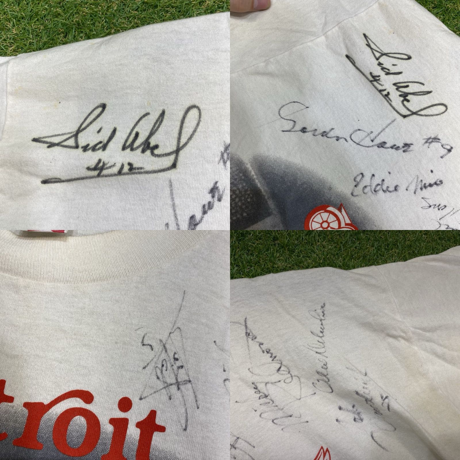 Vintage VINTAGE Detroit Red Wings Shirt Mens XL 1992 Single Stitch Signature Signed 90s Size US XL / EU 56 / 4 - 8 Thumbnail