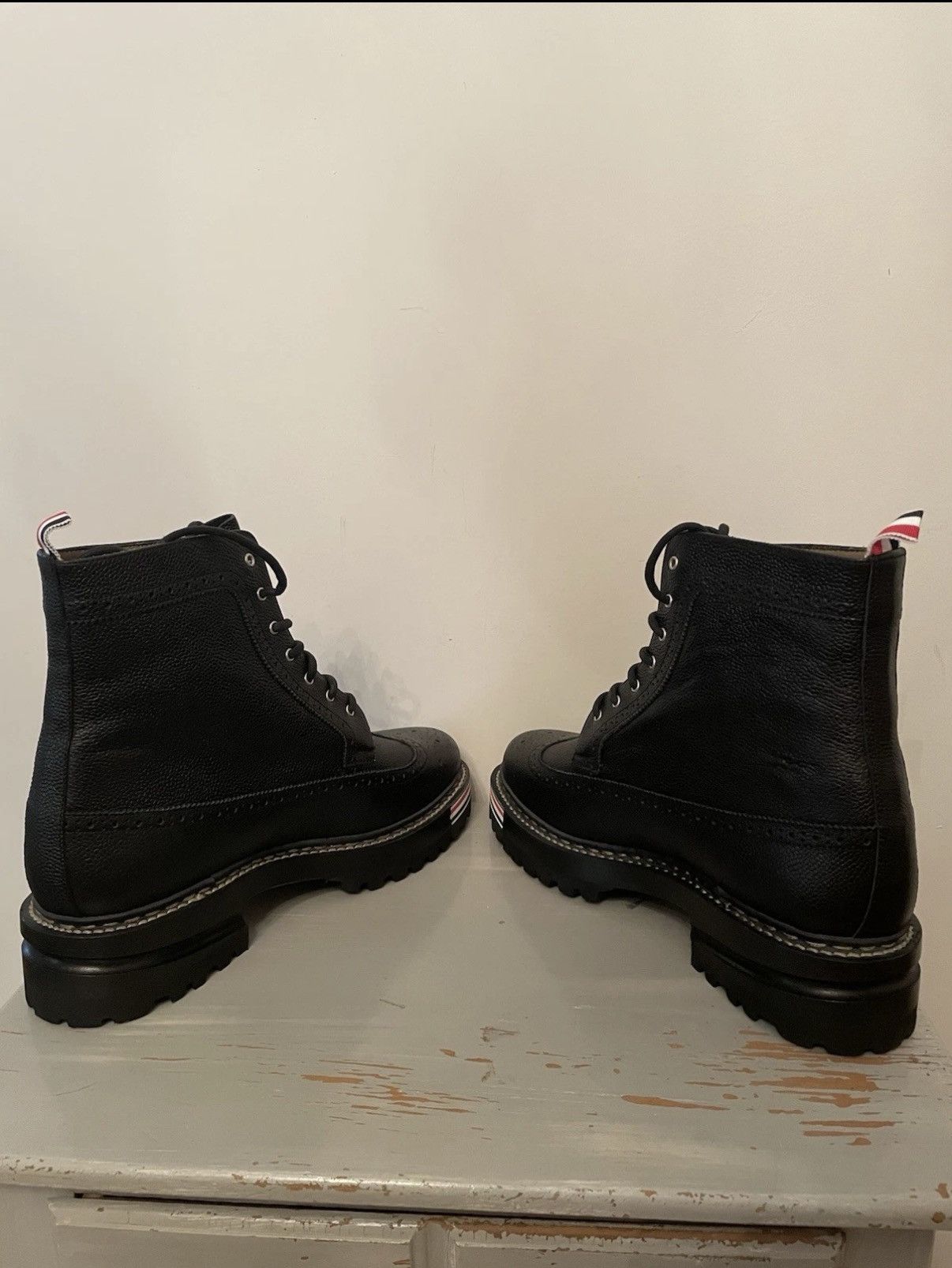 Thom Browne Thom Browne Leather Lugsole Hiking Boots Size US 9.5 / EU 42-43 - 7 Thumbnail