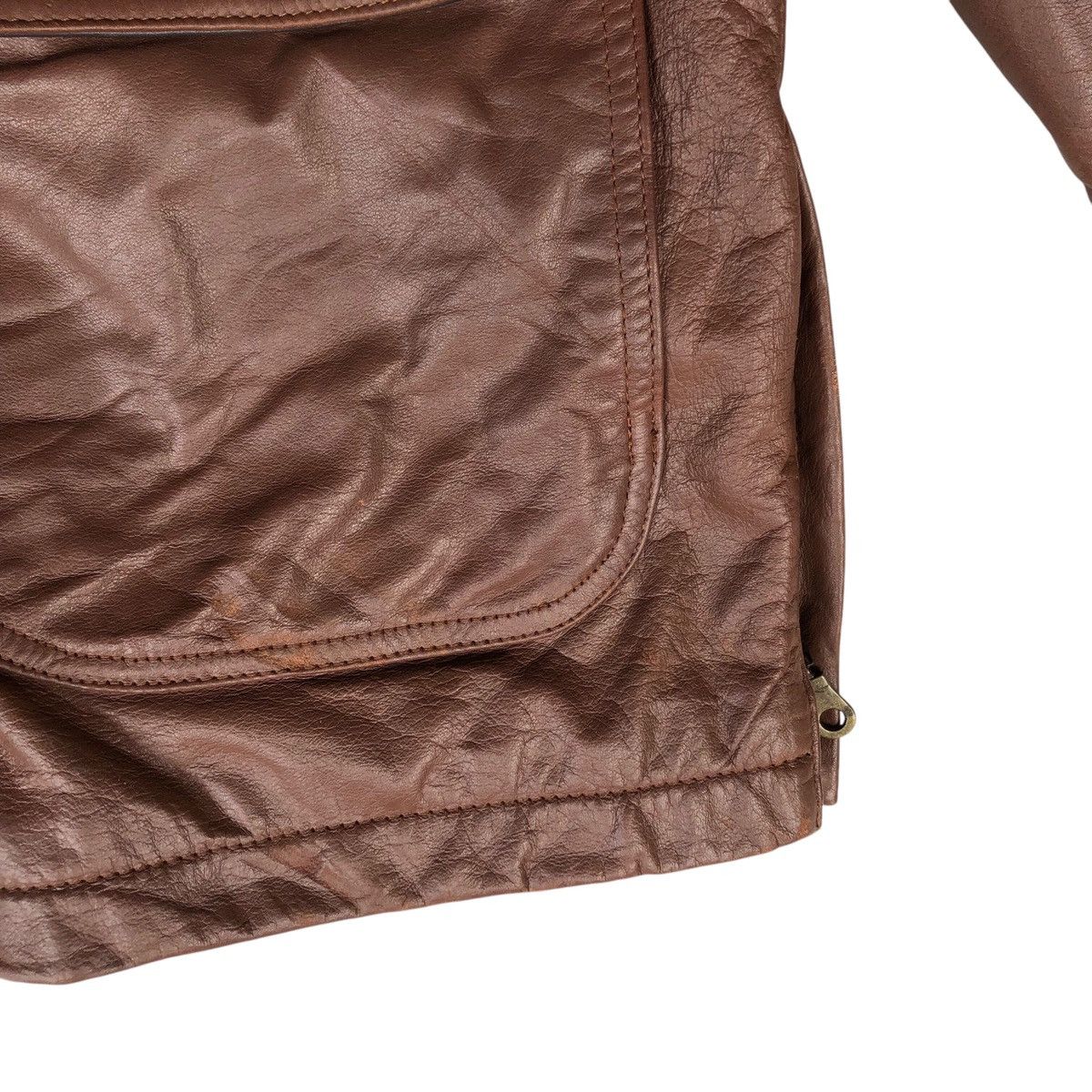 Vintage Vintage cowhide leather jacket Size US M / EU 48-50 / 2 - 4 Thumbnail