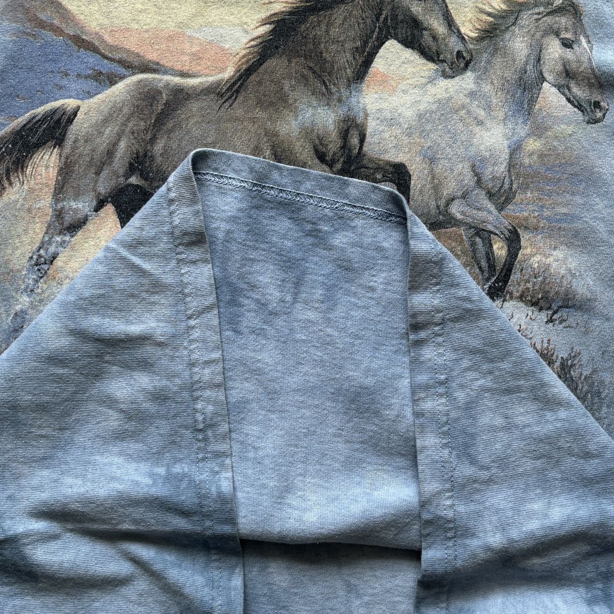 The Mountain Tye Dye Running Horses The Mountain TShirt Size US M / EU 48-50 / 2 - 14 Thumbnail