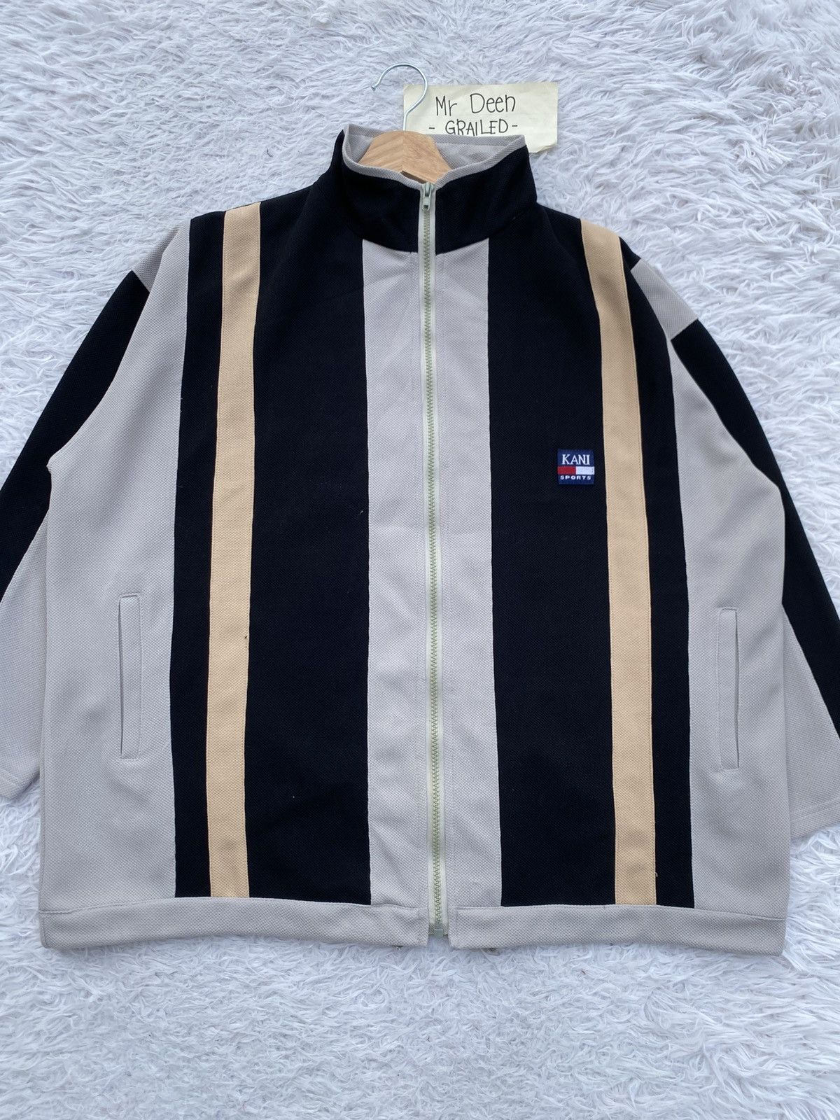 Karl Kani Rare Vintage KANI Sport Zipped Sweater Size US L / EU 52-54 / 3 - 11 Thumbnail