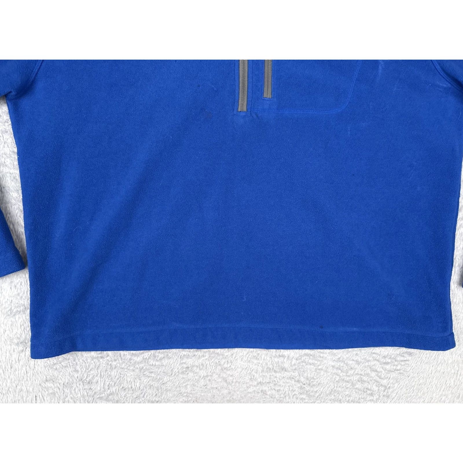 Vintage Columbia Sweater Mens 2XL Blue Fleece Half Zip Pullover Chest Pocket Outdoors Size US XXL / EU 58 / 5 - 5 Thumbnail