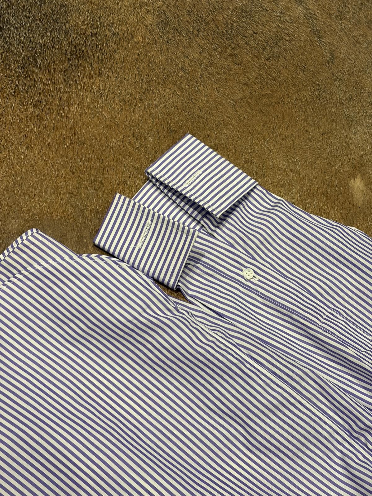 Ralph Lauren Purple Label Ralph Lauren Purple Label – Luxury 100’s 2-Ply Cotton Shirt Size US L / EU 52-54 / 3 - 7 Thumbnail