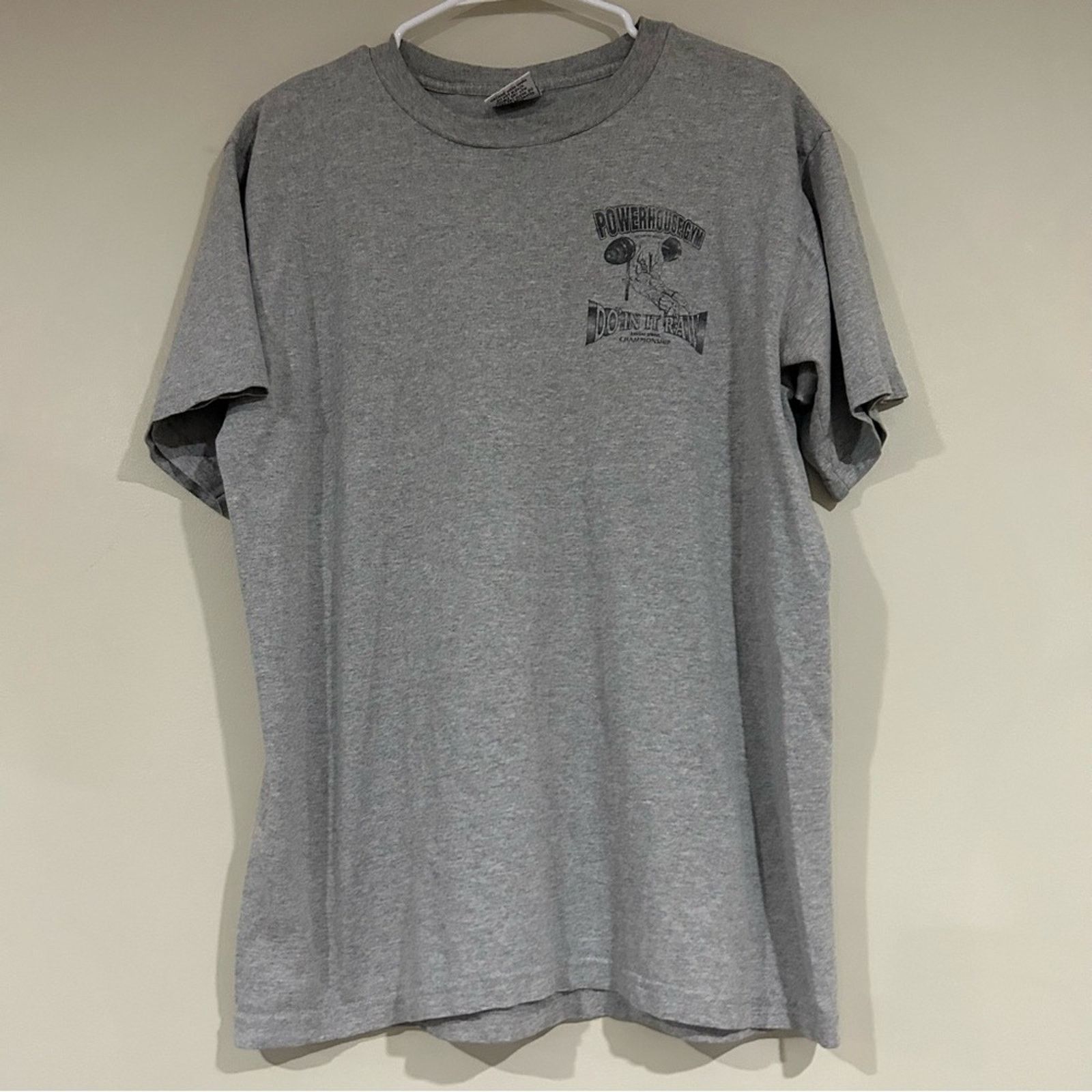Other Vintage Powerhouse Gym Weightlifting Shirt Size US L / EU 52-54 / 3 - 2 Thumbnail