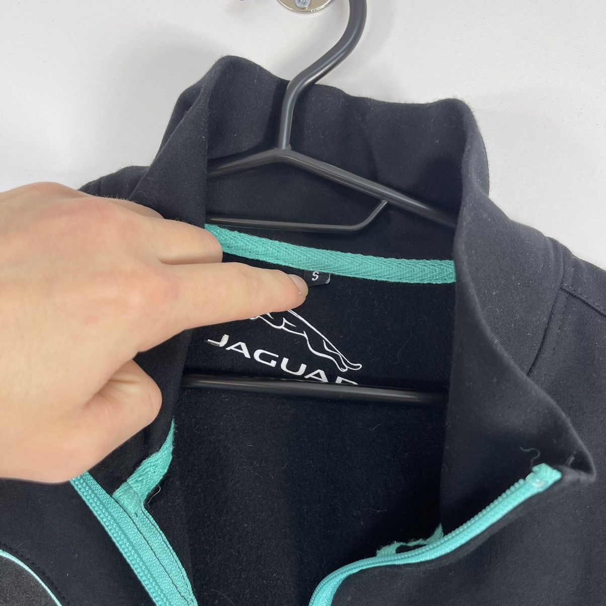 Japanese Brand Vintage Jaguar Racing F1 Licensed Zip Hoodie Big Logo Size US S / EU 44-46 / 1 - 3 Thumbnail