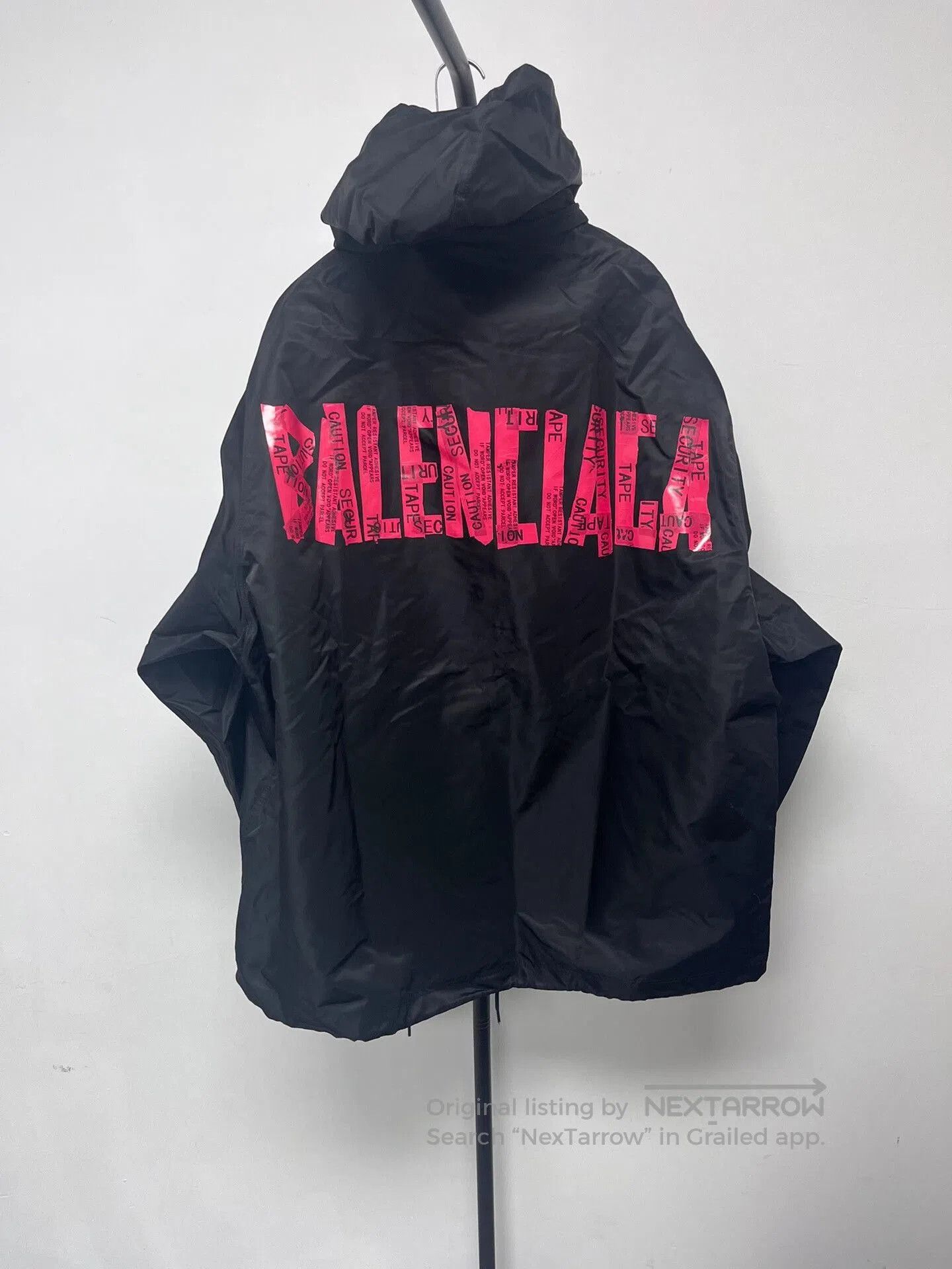 Balenciaga balenciaga black hooded long coat for men. Size US M / EU 48-50 / 2 - 1 Thumbnail