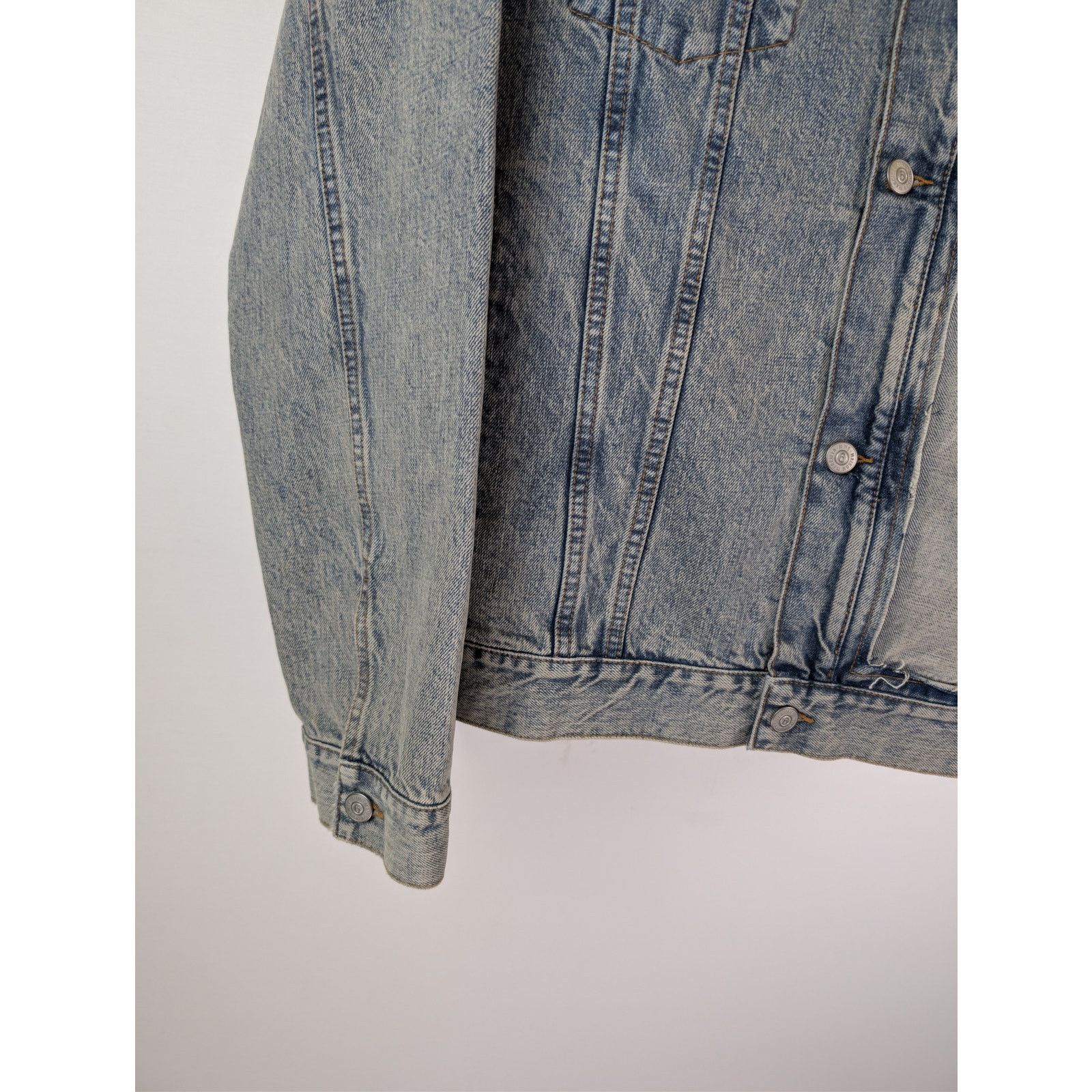 Maison Margiela o1rshd1 Contrast-front Denim Jacket in Blue Size US M / EU 48-50 / 2 - 6 Thumbnail