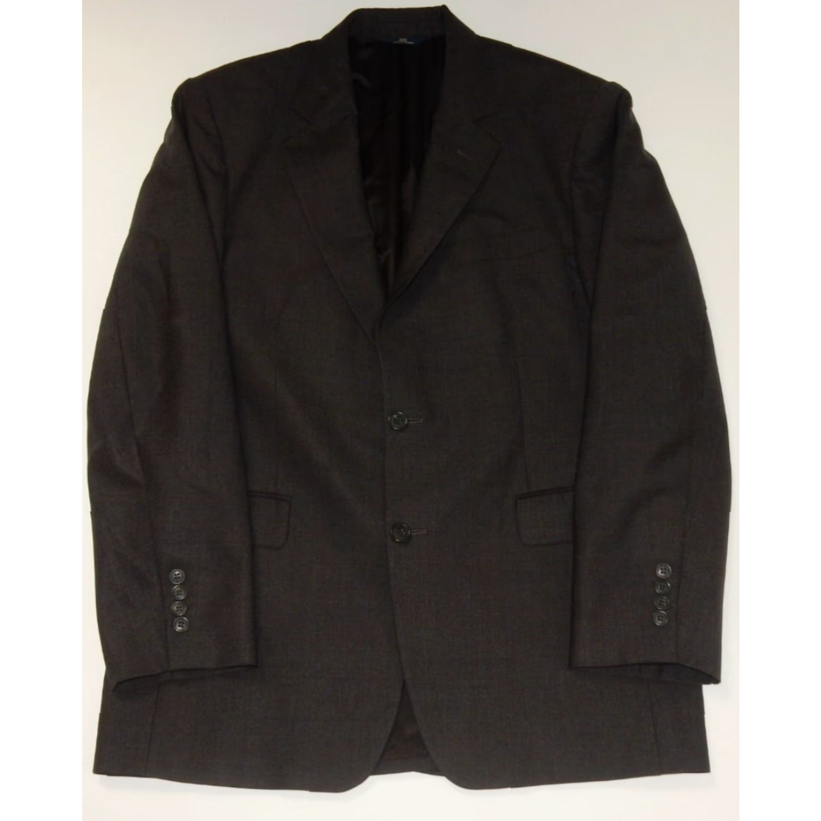 Brooks Brothers VINTAGE? Brooks Brothers Men's Sport Coat Blazer Jacket 39M Gray Wool Blazer Solid Jacket Mens Blazer 39 Mens Wool Brooks Brothers Size 40R - 2 Thumbnail