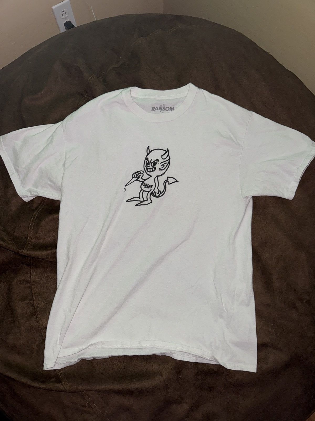 Ransom Clothing Rare OG Ransom Devil Tee Size US L / EU 52-54 / 3 - 1 Thumbnail