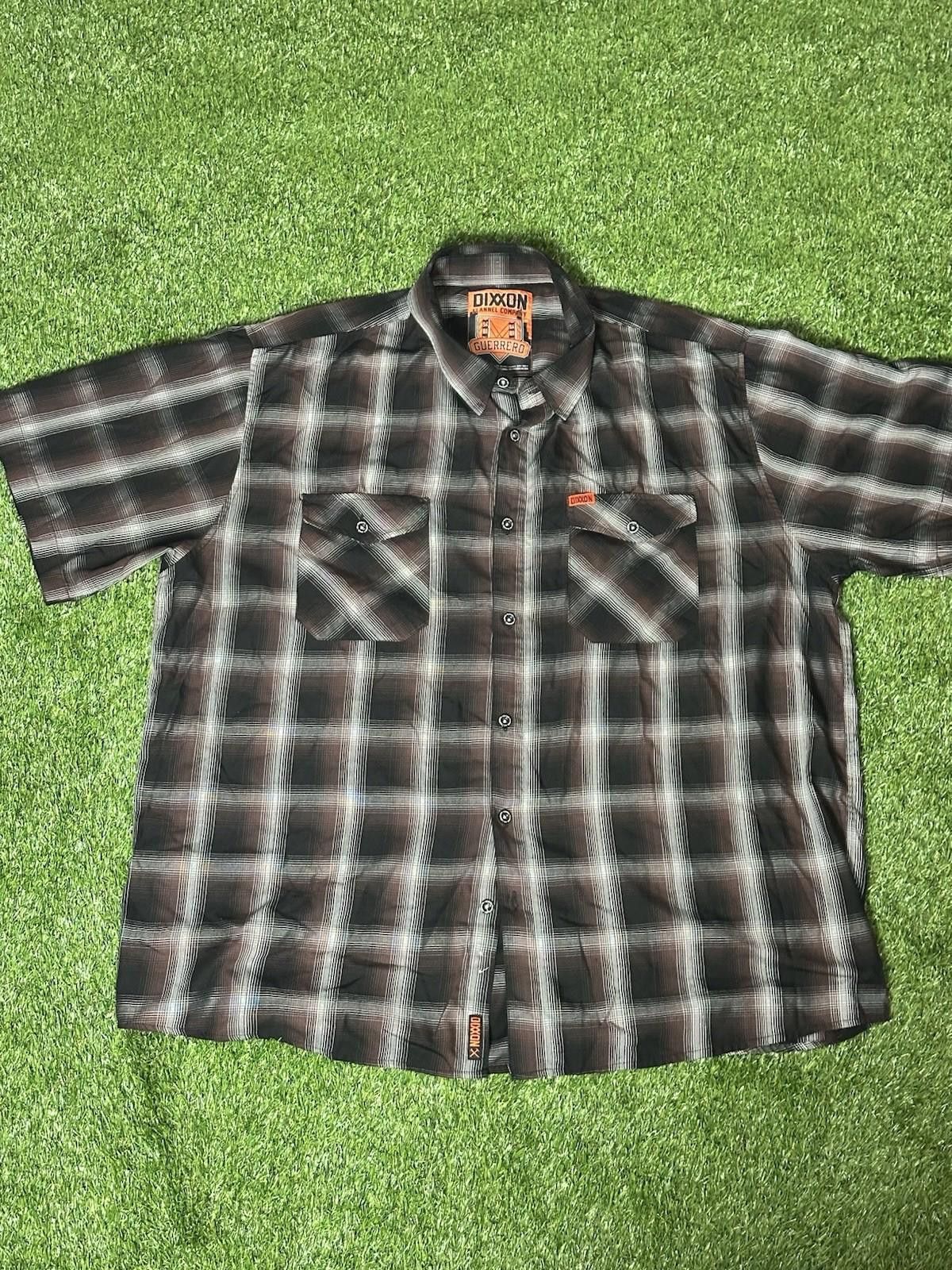 Dixxon Dixxon Guerrero Plaid Shirt size 4X Size US XXL / EU 58 / 5 - 1 Thumbnail