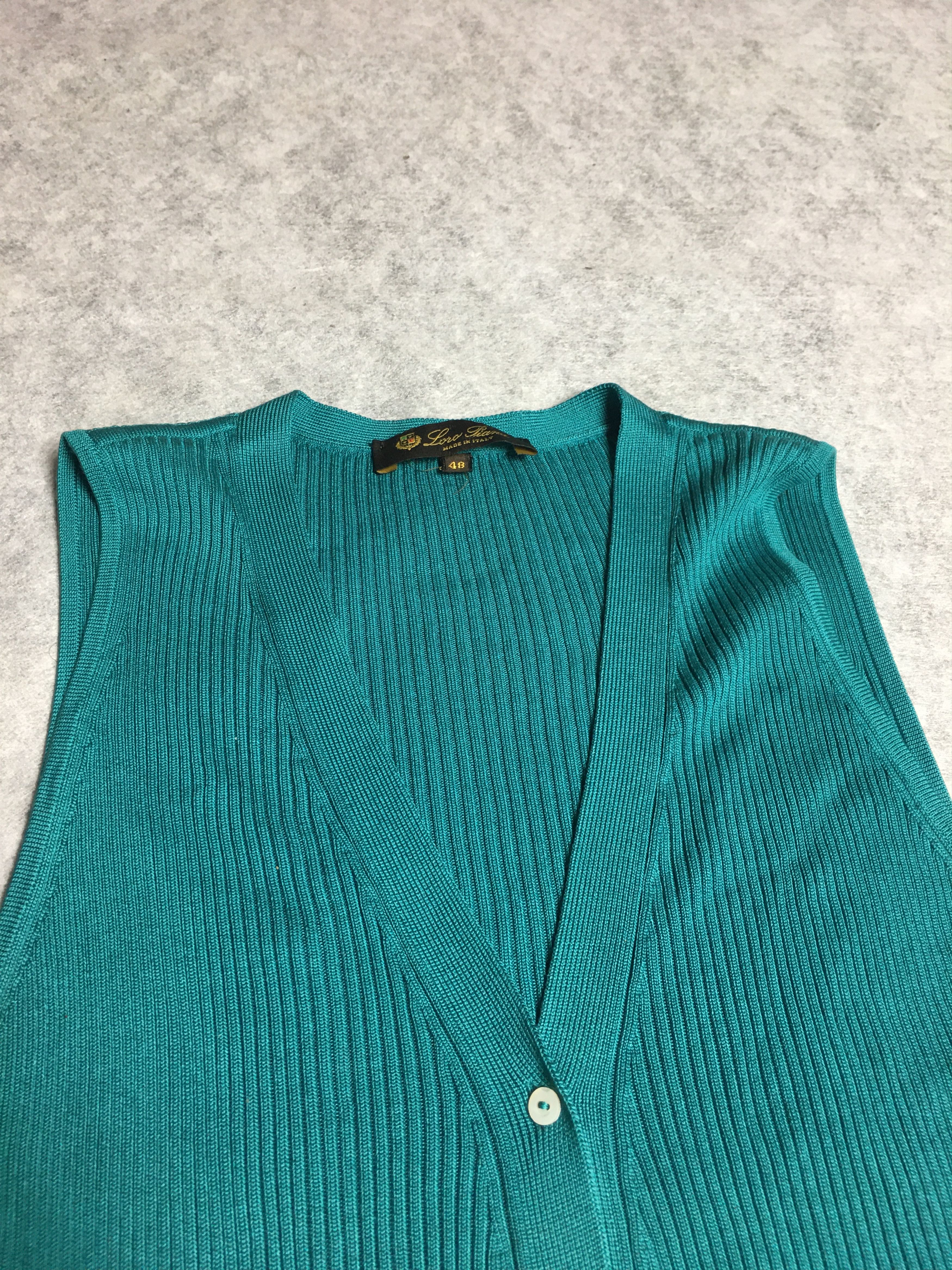 Loro Piana Loro Piana Jade Green Silk Cardigan Set 2 pieces Size M / US 6-8 / IT 42-44 - 16 Thumbnail