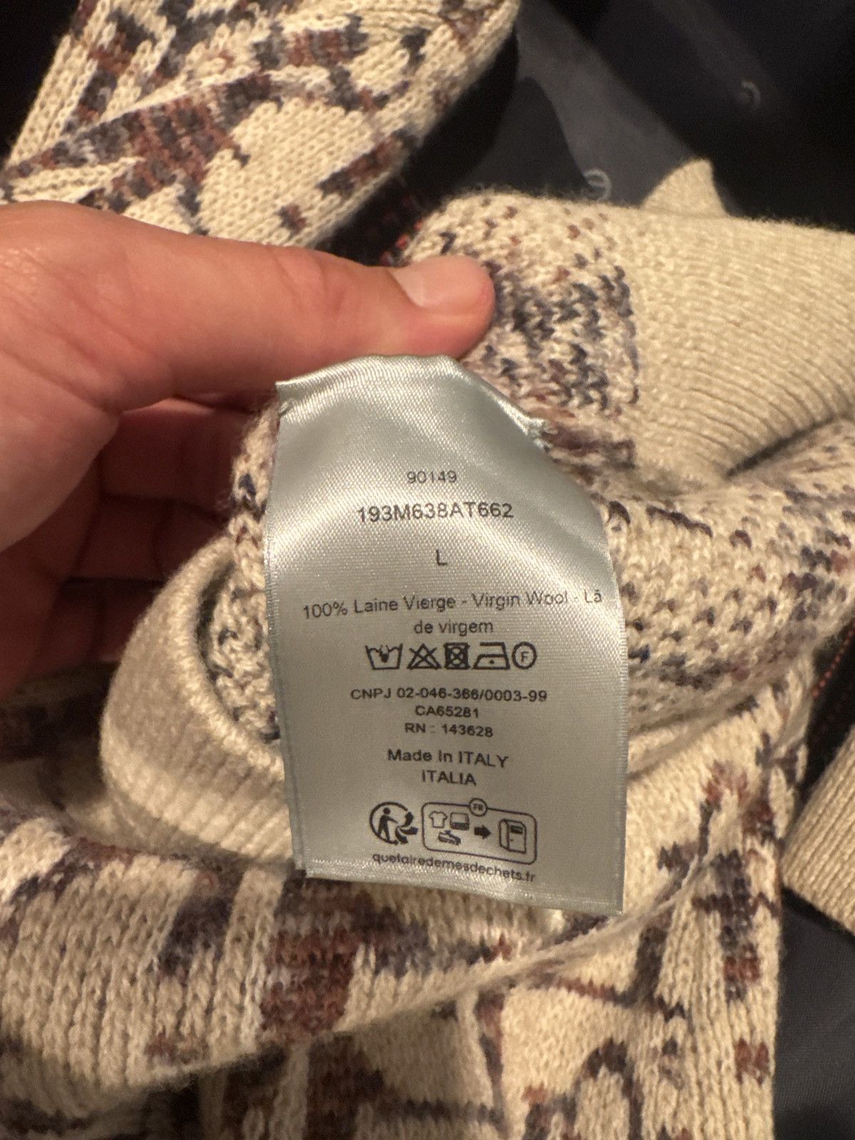 Dior Dior knit sweater Size US L / EU 52-54 / 3 - 3 Thumbnail
