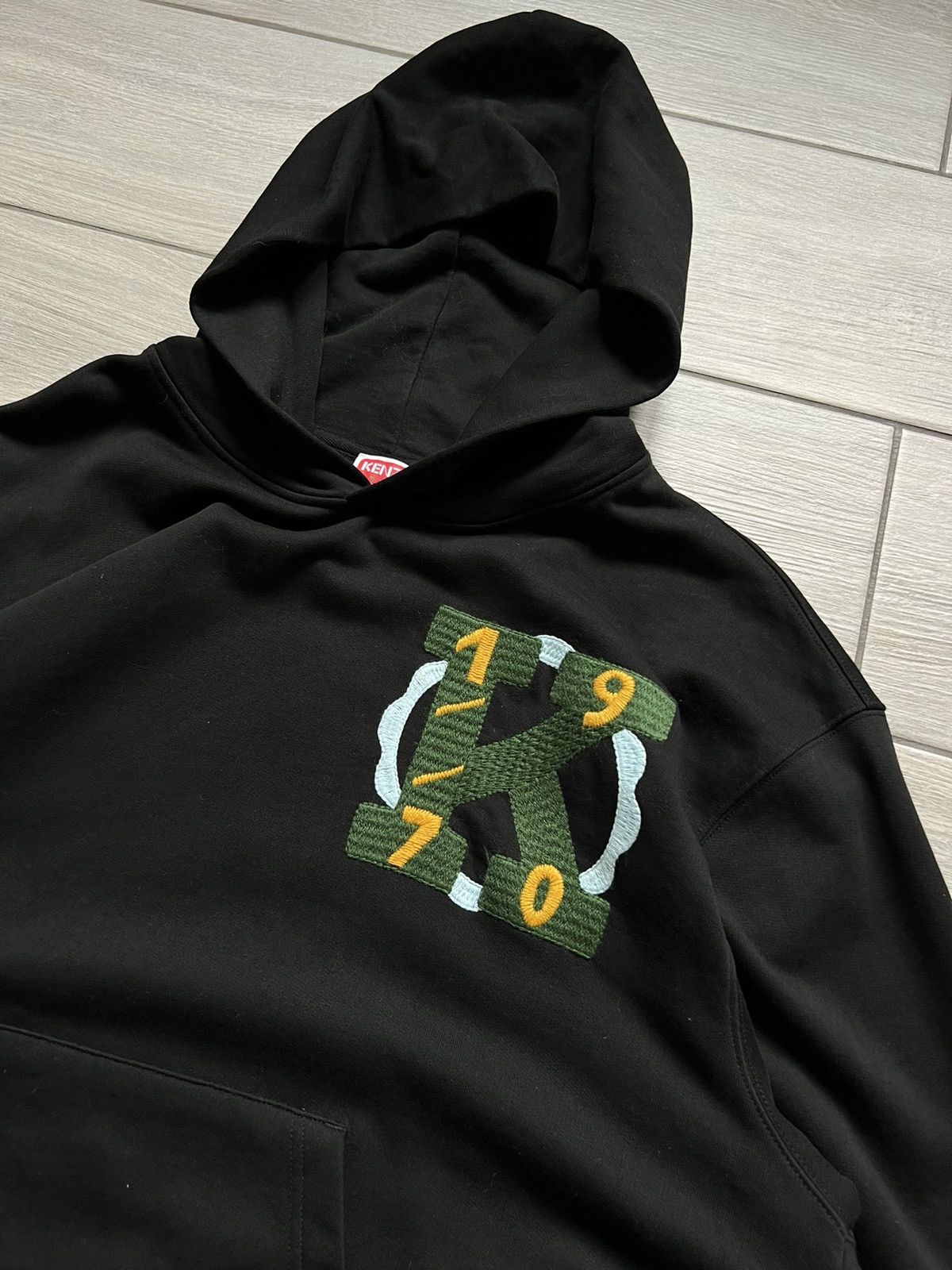 Kenzo KENZO Paris Classic Logo Hoodie Black Size US XL / EU 56 / 4 - 8 Thumbnail