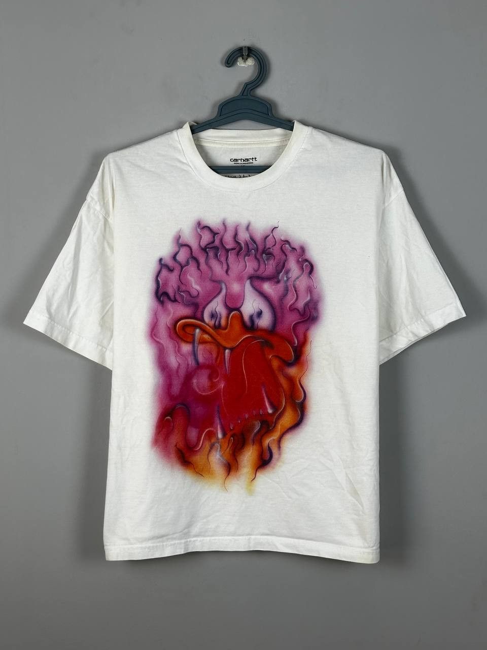 Carhartt Wip Carhartt WIP Babybrush Duck Rare T Shirt Size US XL / EU 56 / 4 - 1 Thumbnail