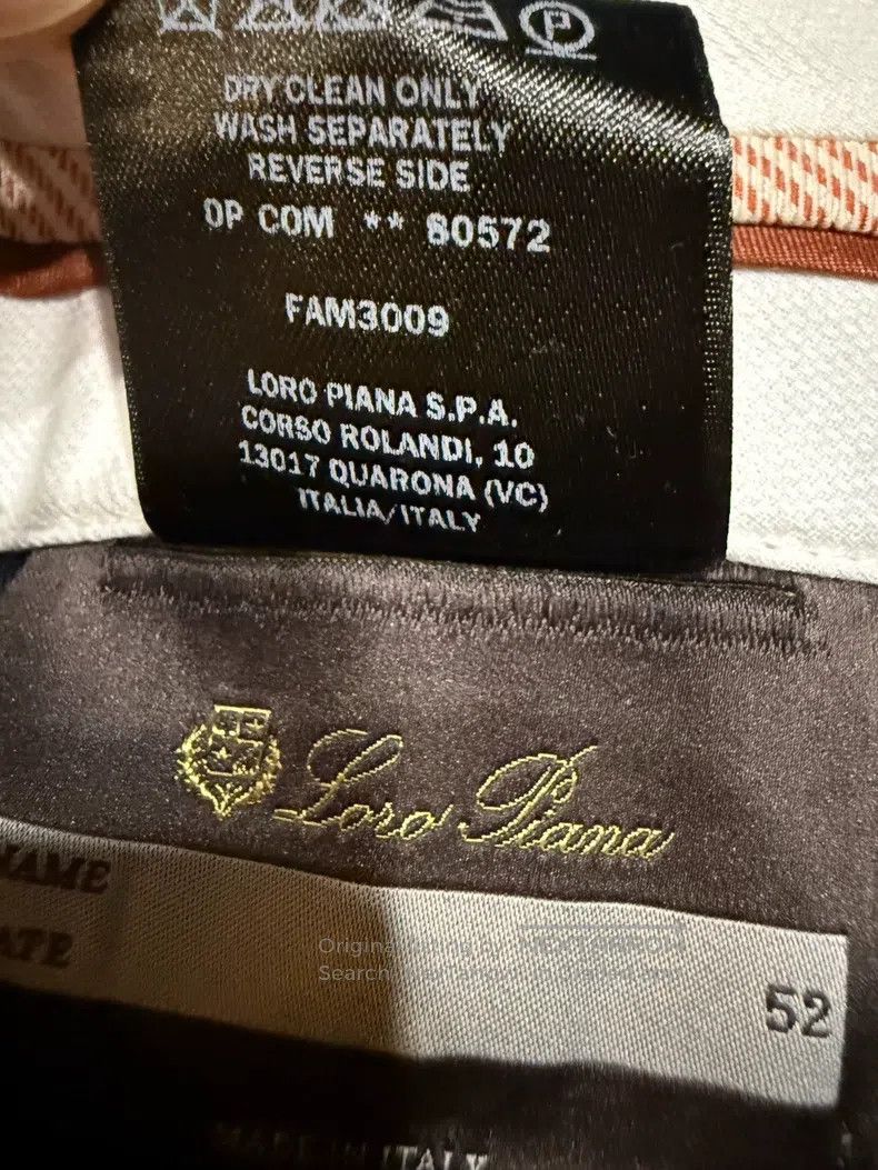 Loro Piana Loro Piana First cut wool pants Size 36" / US 14 / IT 50 - 4 Thumbnail