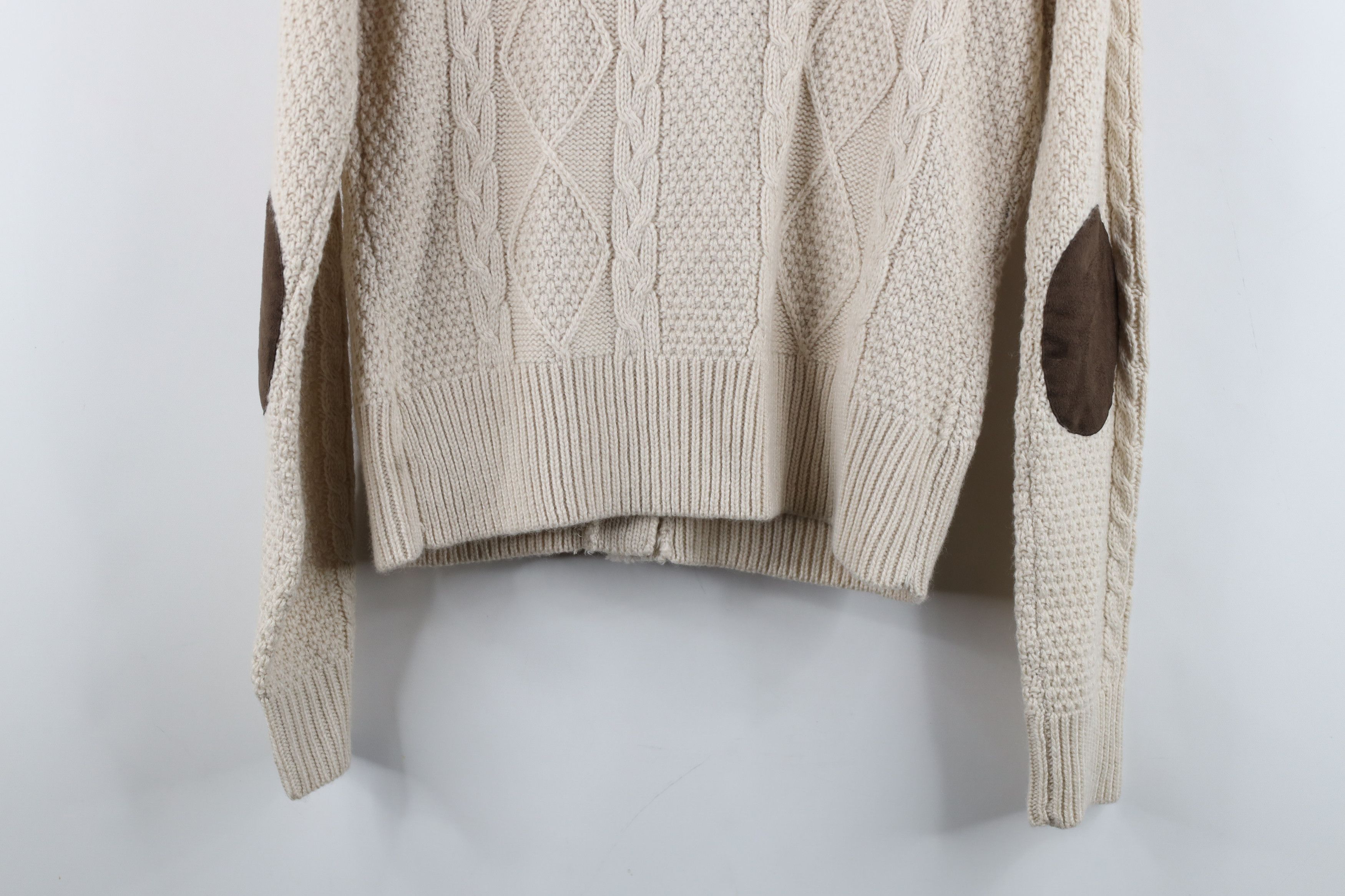 Vintage Deadstock Vintage Y2K Streetwear Wool Fisherman Sweater Size M / US 6-8 / IT 42-44 - 15 Thumbnail