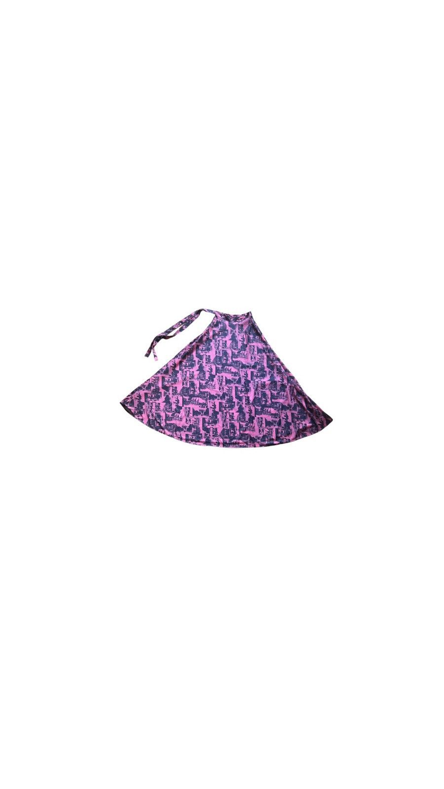 Vintage Hot Pink Floor Length Skirt Size 26" / US 2 / IT 38 - 2 Thumbnail