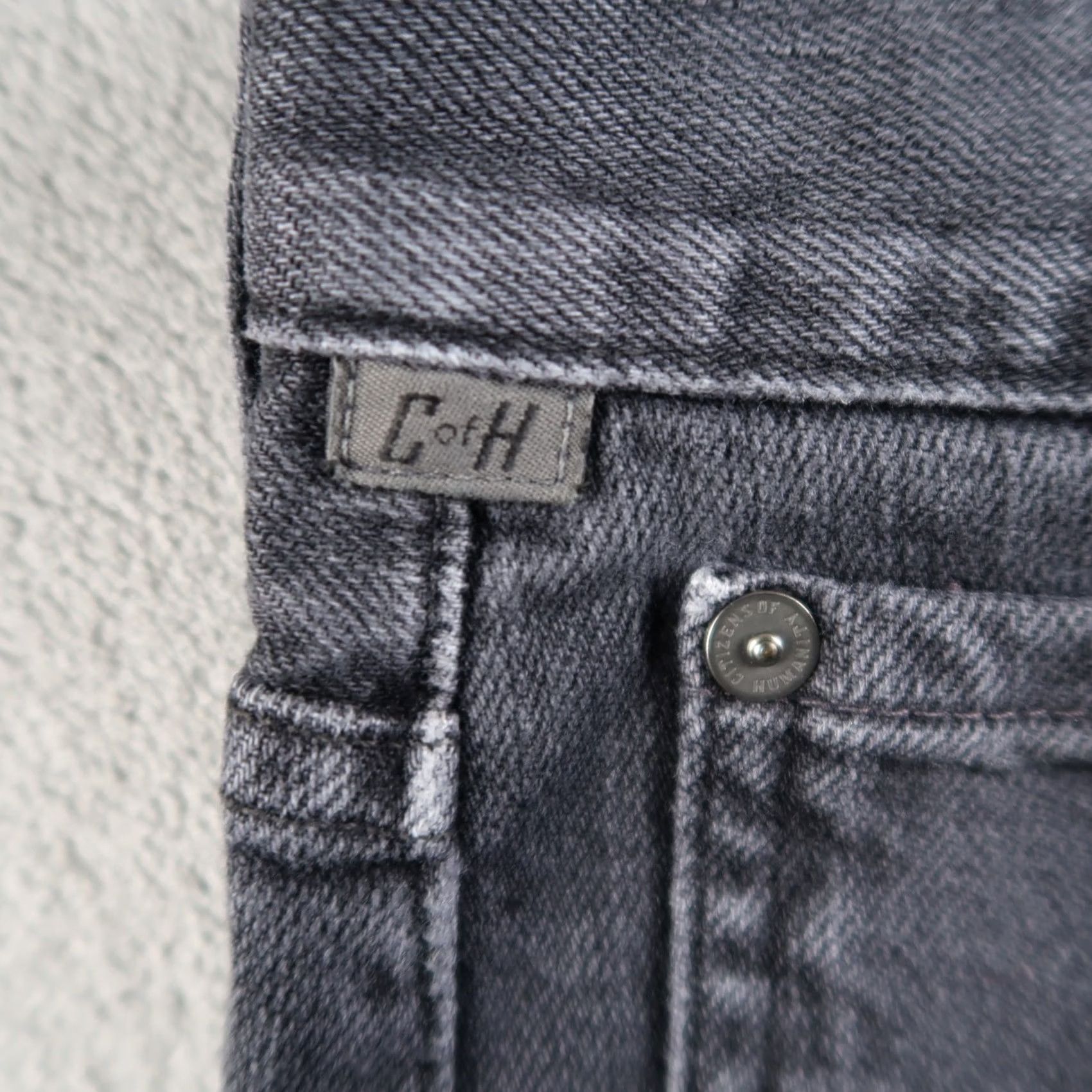 Citizens Of Humanity Citizens of Humanity Jeans Men Straight Leg 34x29 Charcoal Gray USA Made CofH Size US 34 / EU 50 - 5 Thumbnail