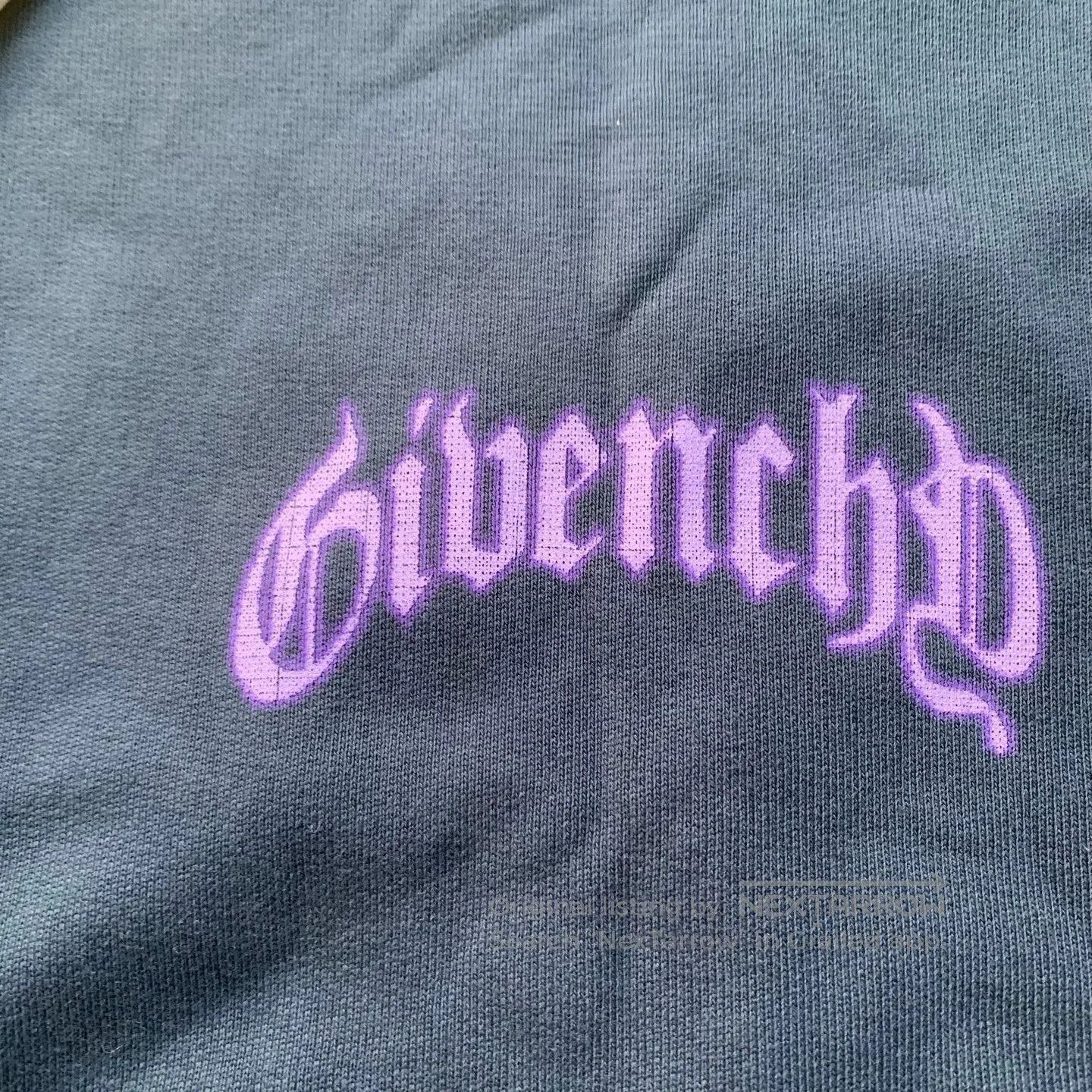 Givenchy Givenchy Blue Lightning Kanji Longsleeve. Size US XS / EU 42 / 0 - 8 Thumbnail