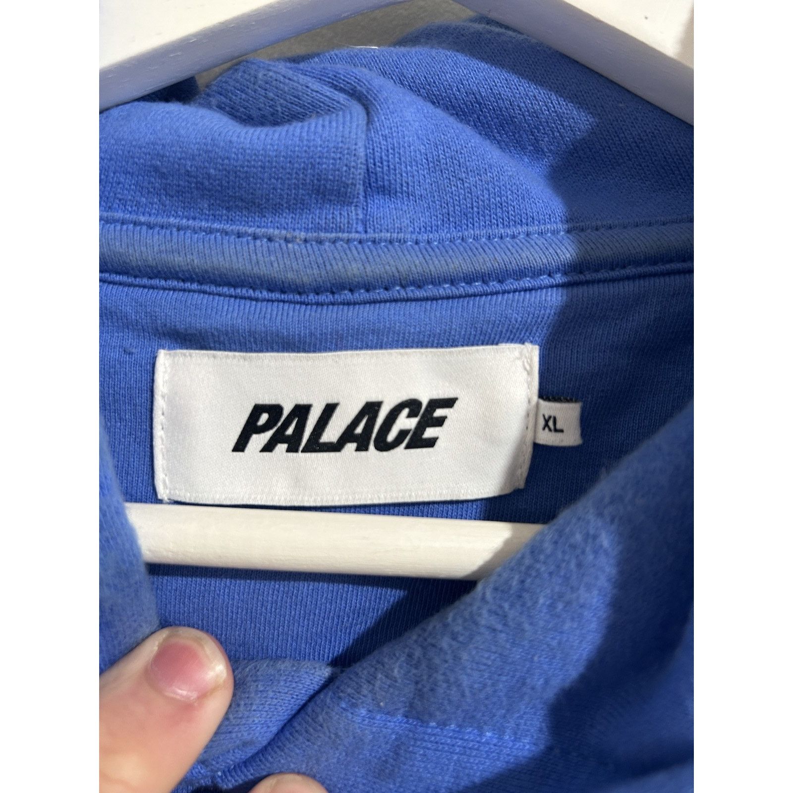 Palace PALACE P3 CHROME HOODIE PALATIAL BLUE SIZE XL PREOWNED Size US XL / EU 56 / 4 - 4 Thumbnail