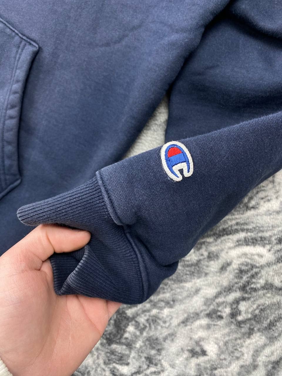 Supreme Champion Supreme Hooded Big Logo Men Size L Blue Size US L / EU 52-54 / 3 - 6 Thumbnail