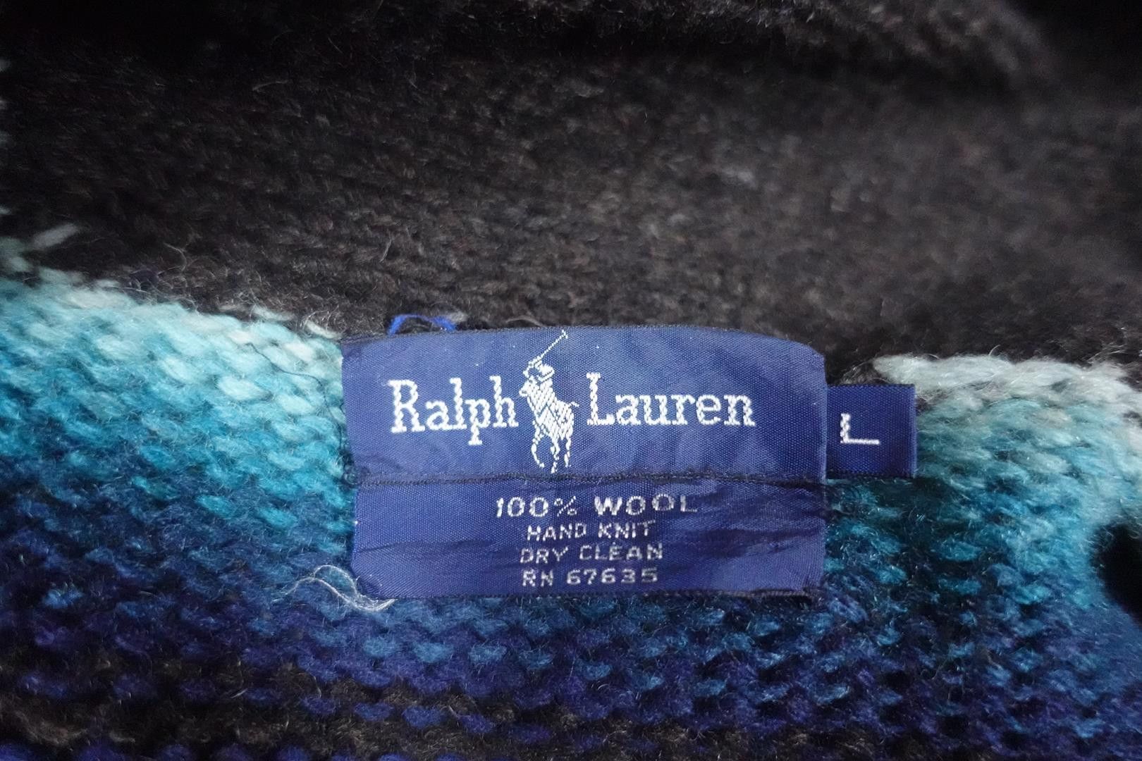 Polo Ralph Lauren Polo Ralph Lauren Cardigan Sweater Aztec Indian Serape L Size US L / EU 52-54 / 3 - 3 Thumbnail
