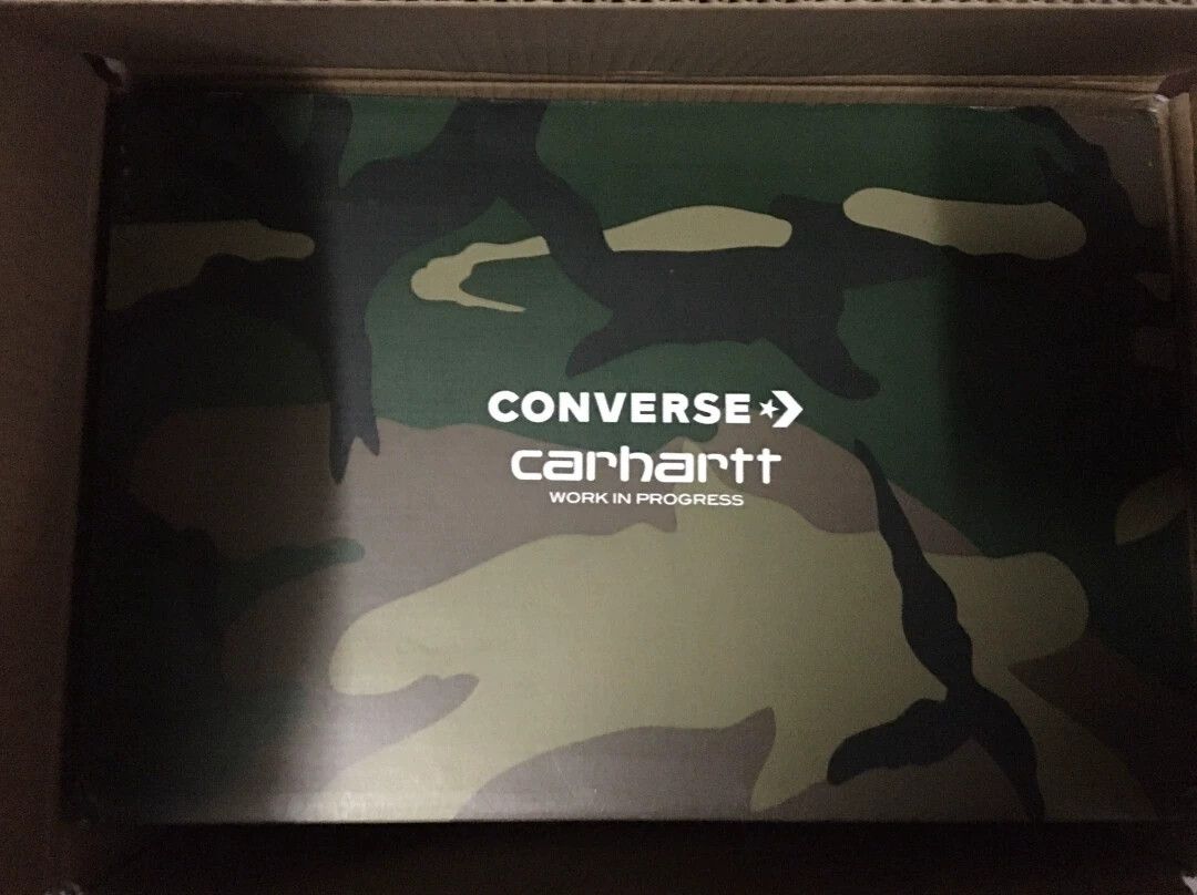 Converse Converse x Carhartt New Military Green 43 (280mm) Size US 10 / EU 43 - 2 Thumbnail