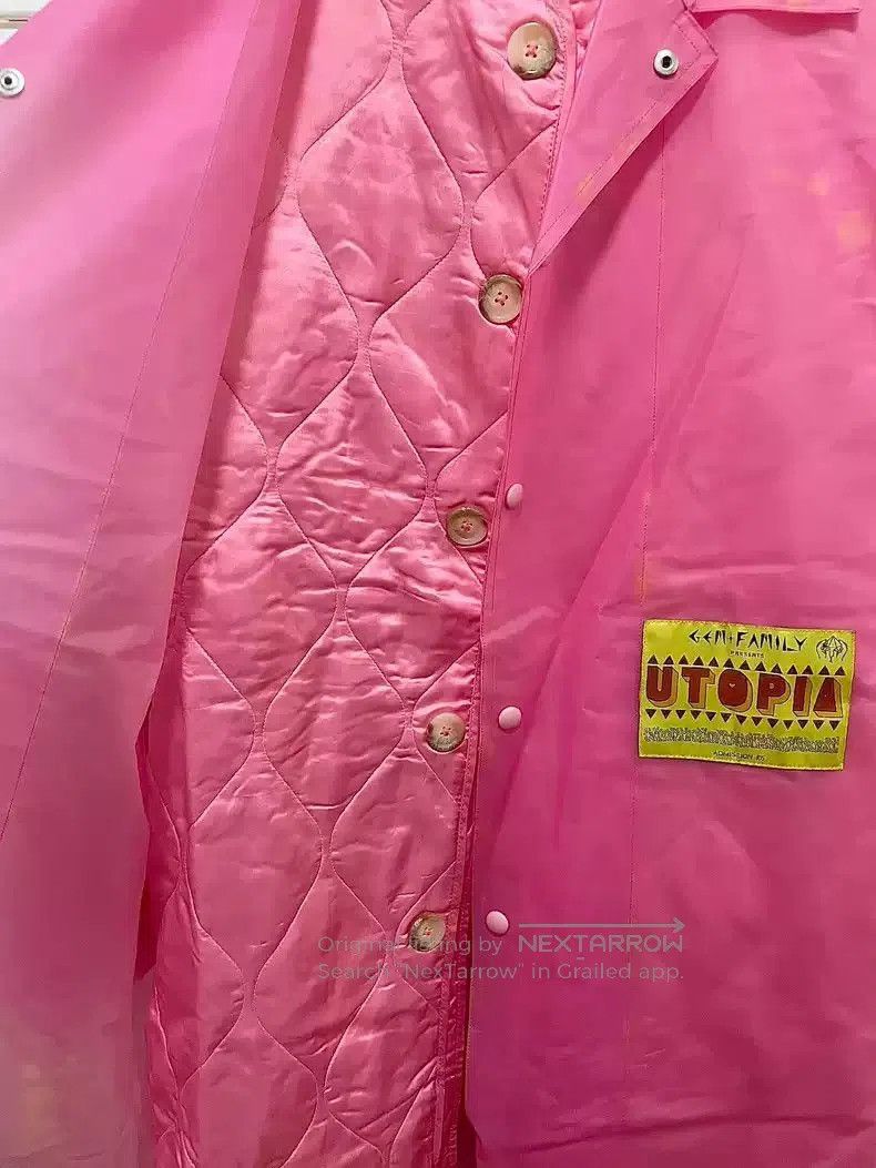 Martine Rose Martine Rose pink-cotton trench coat. Size US S / EU 44-46 / 1 - 4 Thumbnail