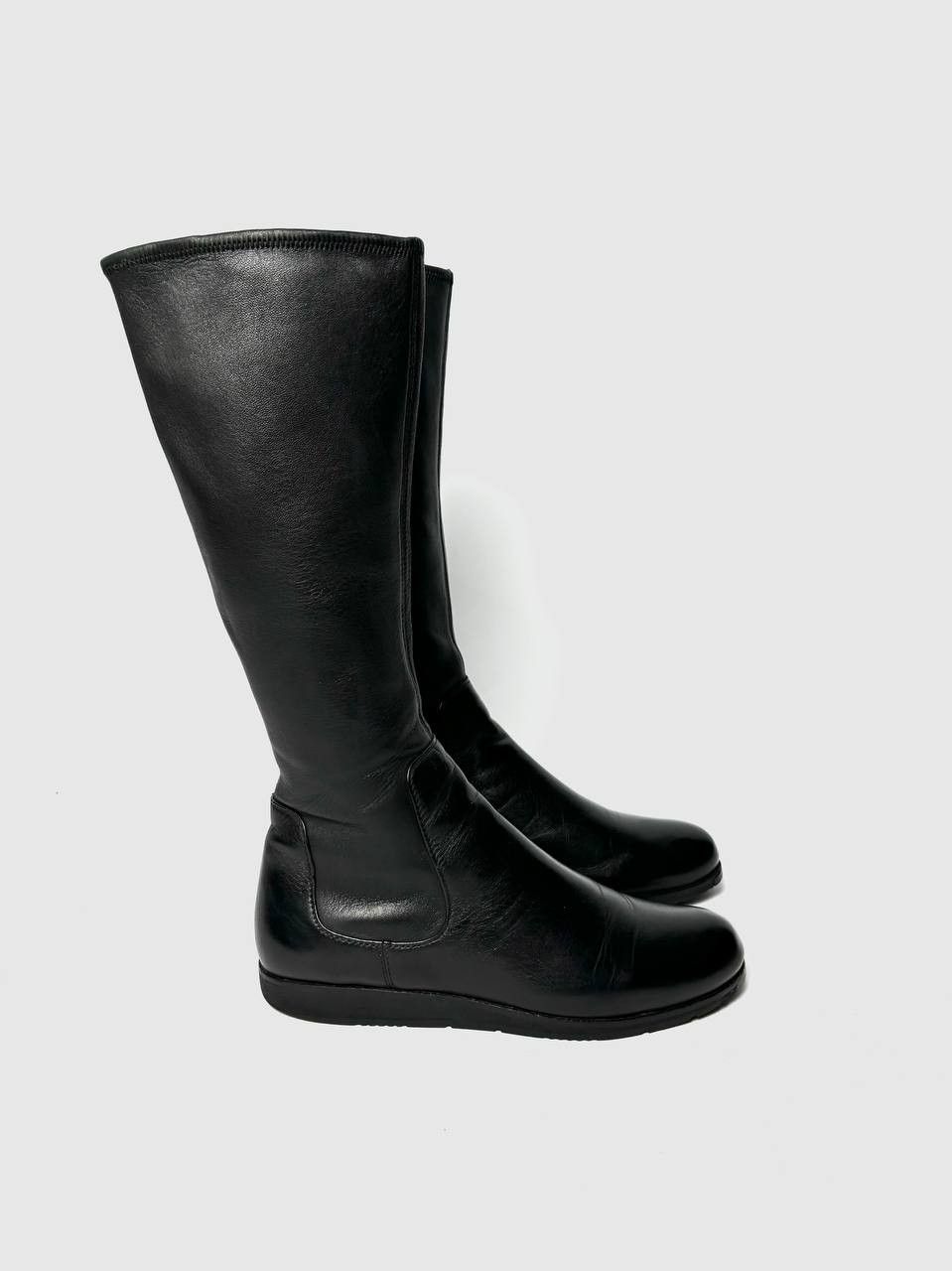 Prada Prada Riding leather boots Size US 8 / IT 38 - 1 Thumbnail