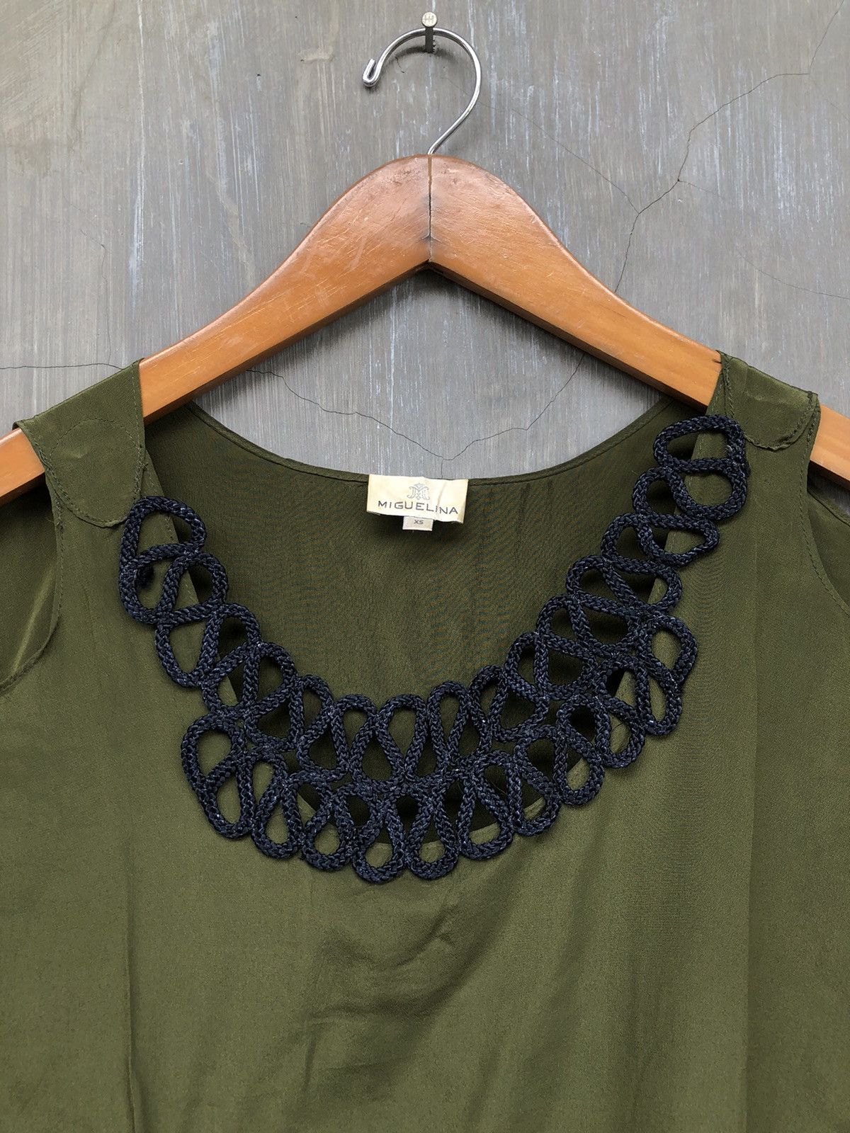 Other Vintage Migueline Women Blouse Tops Size XS / US 0-2 / IT 36-38 - 2 Thumbnail