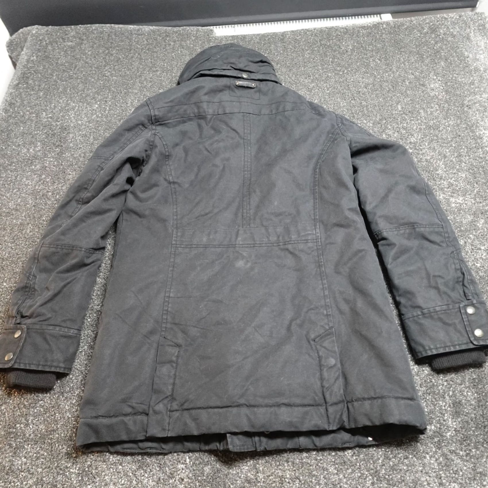 Diesel Diesel Jacket Black Canvas Heavy Weight Thick Size Medium Mens Size US M / EU 48-50 / 2 - 7 Thumbnail