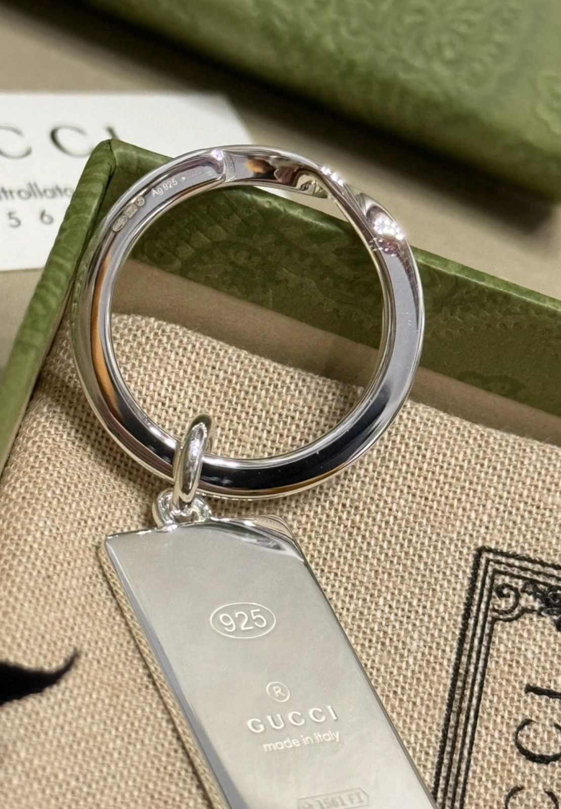 Gucci Keyring Gucci silver 925 Size ONE SIZE - 7 Thumbnail