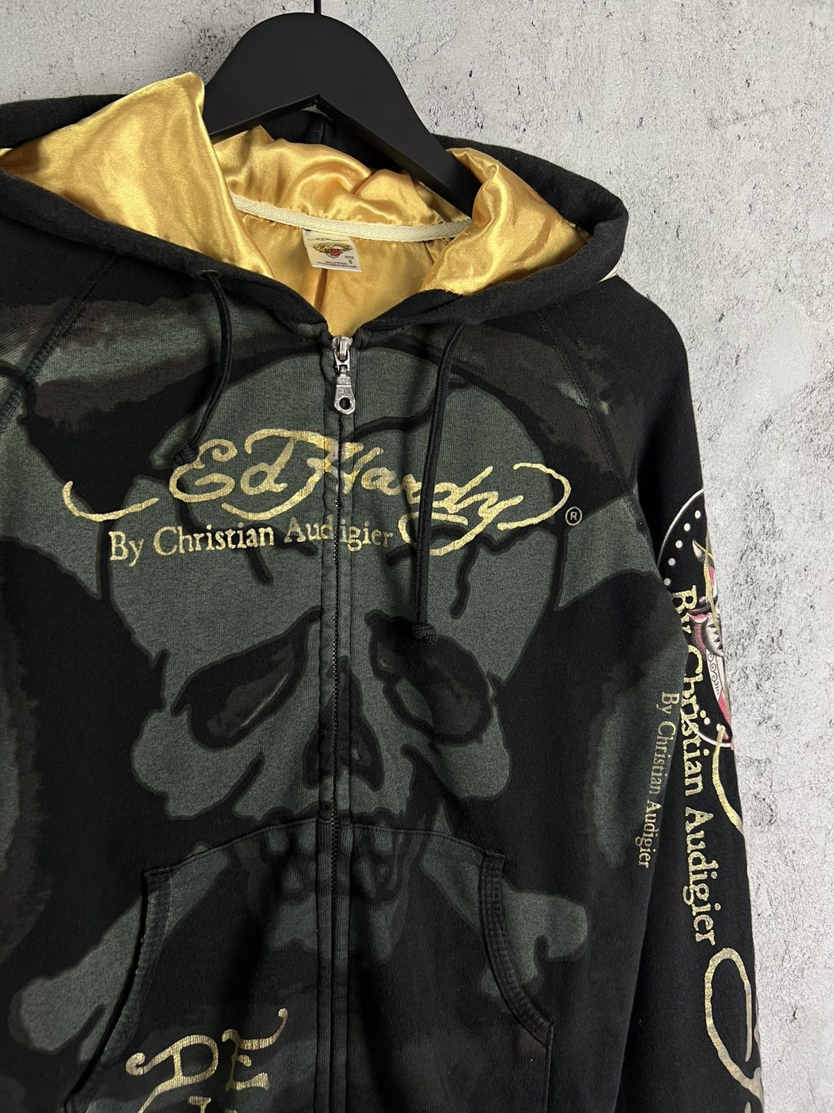Ed Hardy Vintage Ed Hardy Christian Audigier pirate girl hoodie S Size S / US 4 / IT 40 - 2 Thumbnail