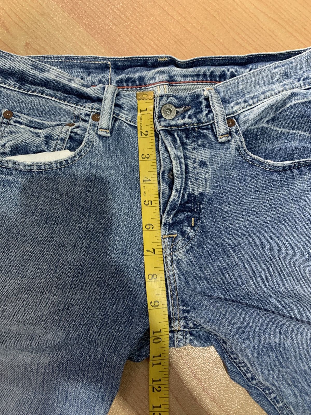RRL Ralph Lauren × Ralph Lauren × Vintage Vintage RRL Japanese Denim Distressed Size US 30 / EU 46 - 13 Thumbnail