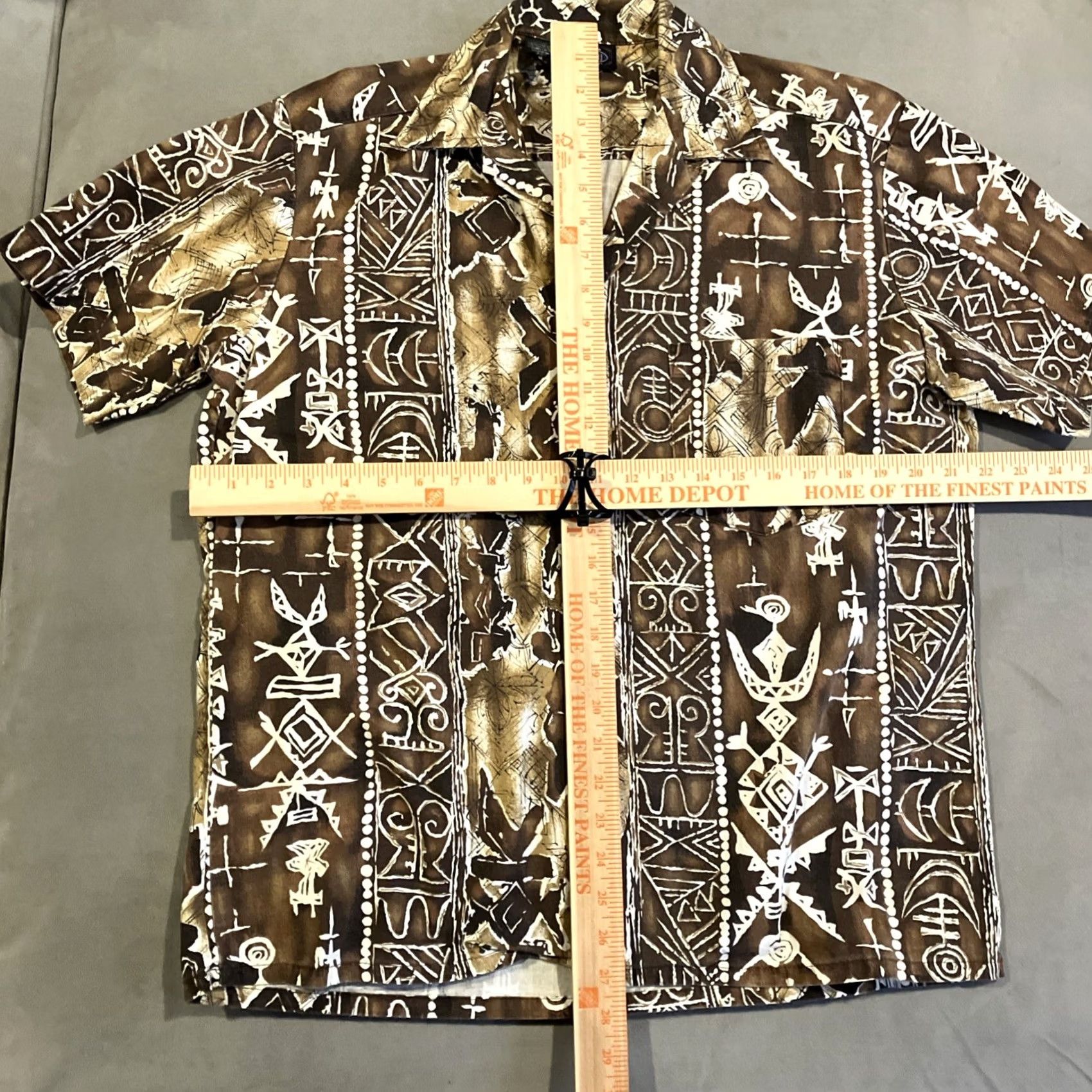 ALOHAS VINTAGE Maui Trading Company Hawaiian Aloha Batik Shirt Men's Medium Size US M / EU 48-50 / 2 - 4 Thumbnail