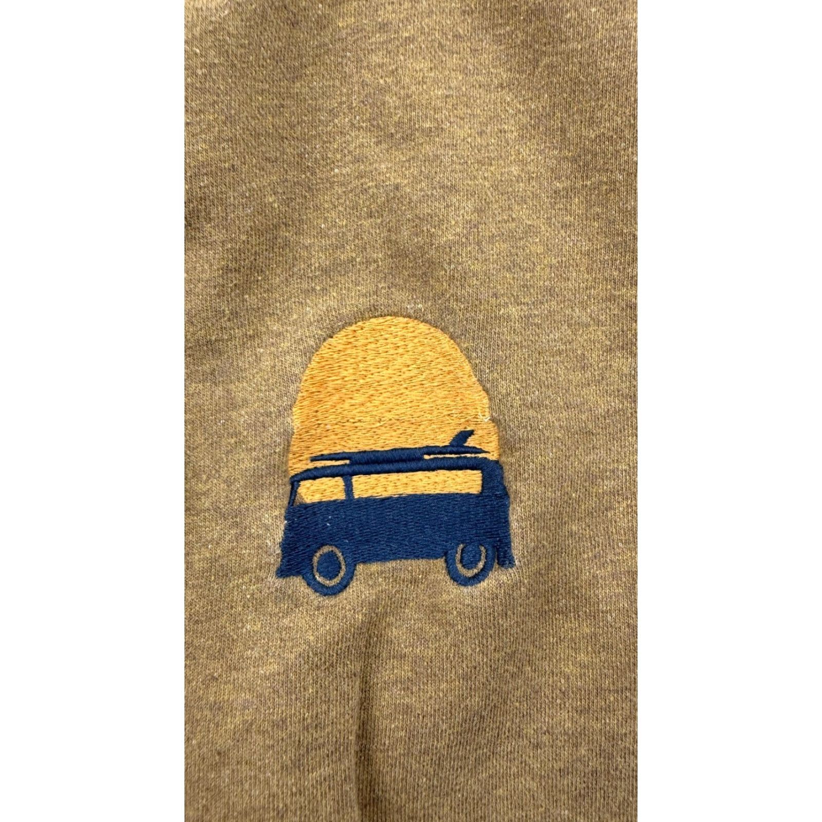Prana prAna Hoodie Womens Large Camper Van Embroidered Pullover Sweatshirt Outdoors Size L / US 10 / IT 46 - 2 Thumbnail