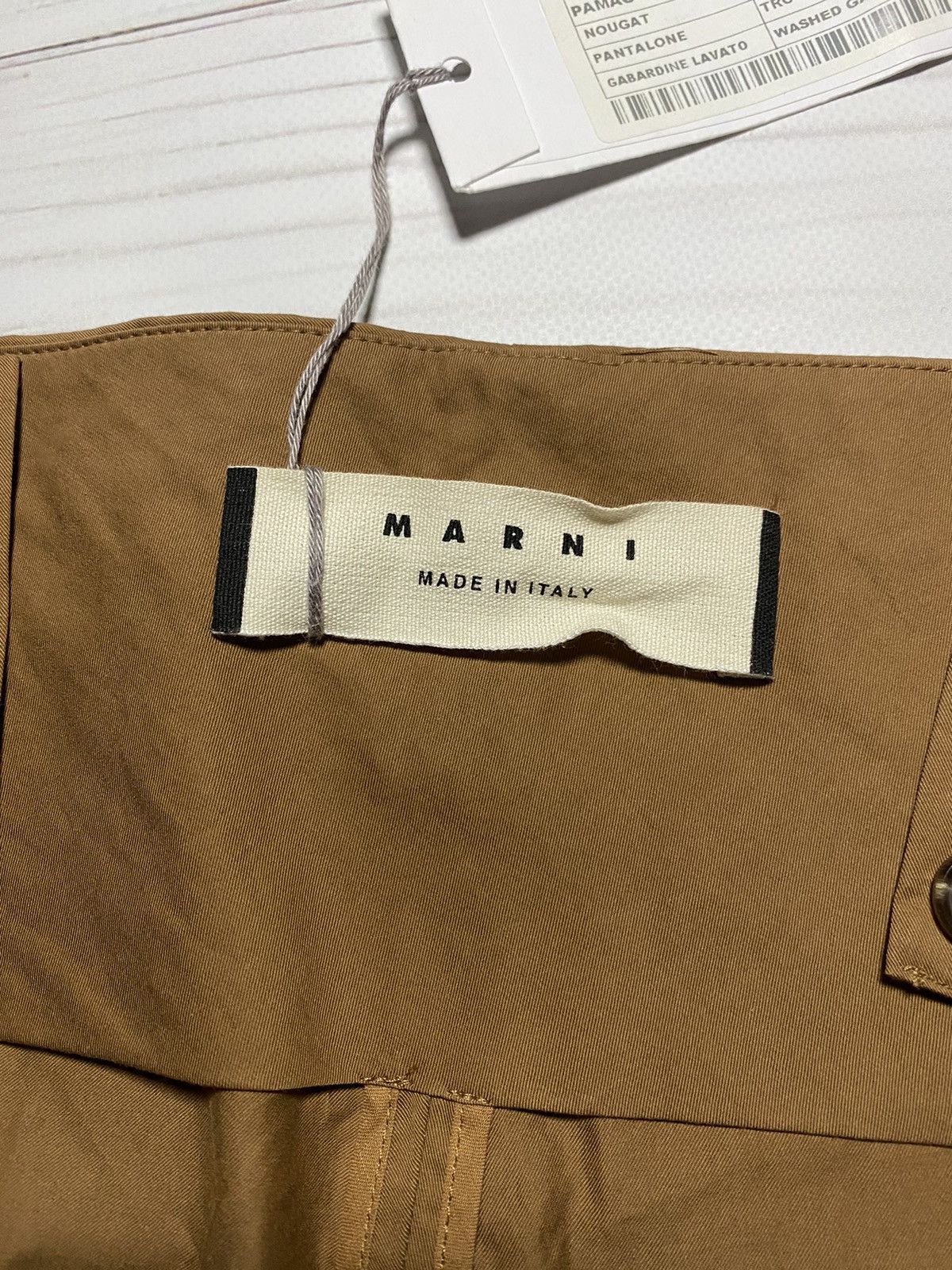 Marni × Vintage Vintage Marni Commessa design rare brown pants Size 28" / US 6 / IT 42 - 3 Thumbnail