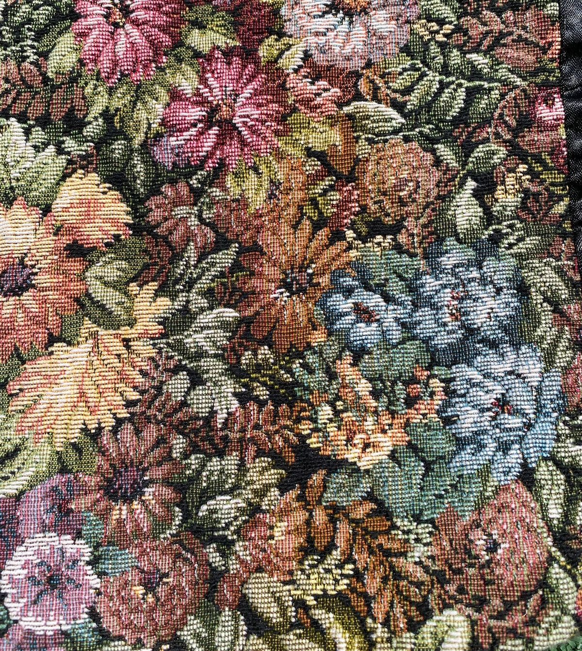 Vintage Vintage 90’s Floral Tapestry Knit Vest Women’s Size Small Size S / US 4 / IT 40 - 3 Thumbnail