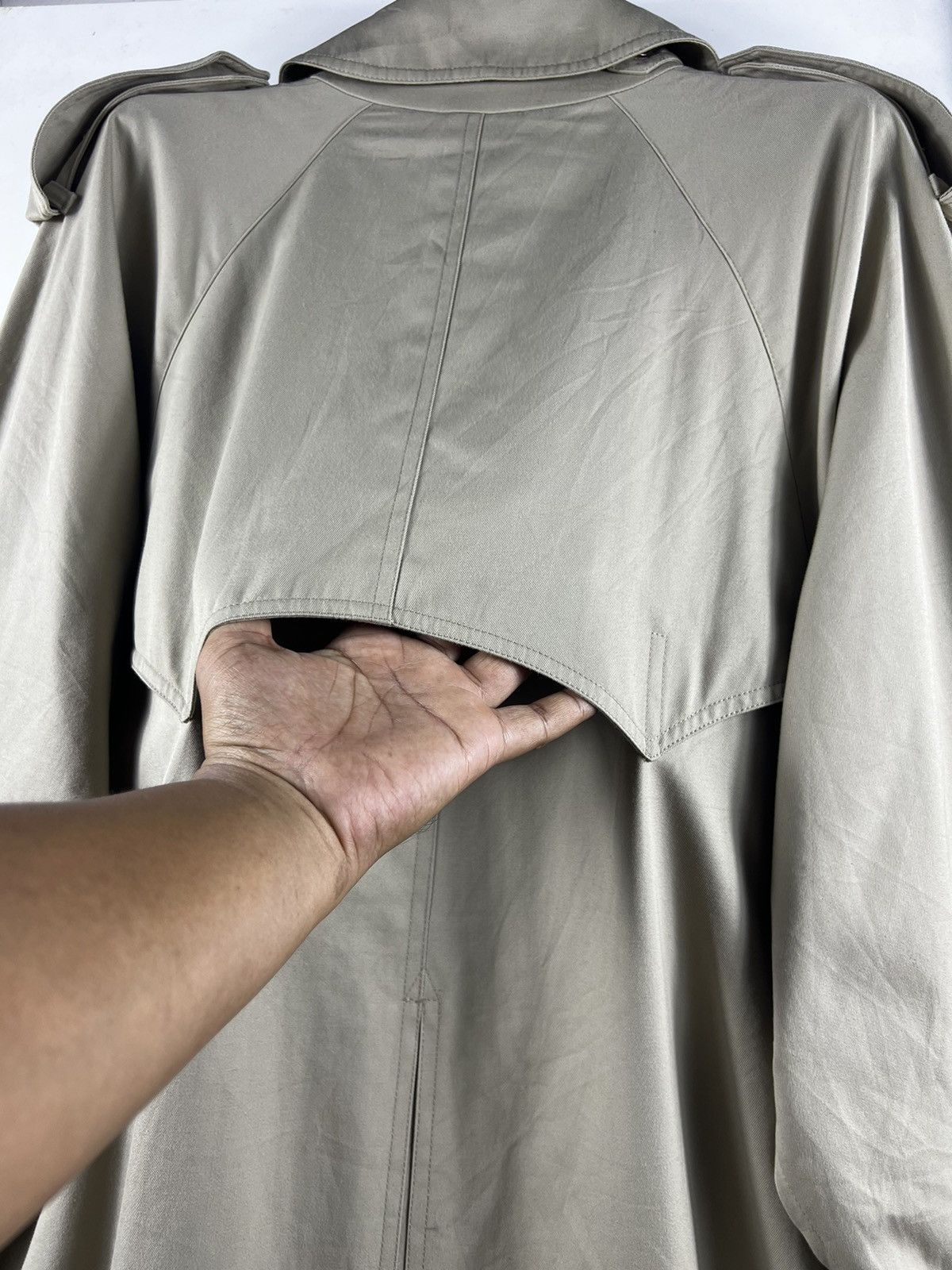Aquascutum 🔥TRENCH🔥 AQUASCUTUM LONDON TRENCH COAT IN NUDE COLOR Size US M / EU 48-50 / 2 - 13 Thumbnail