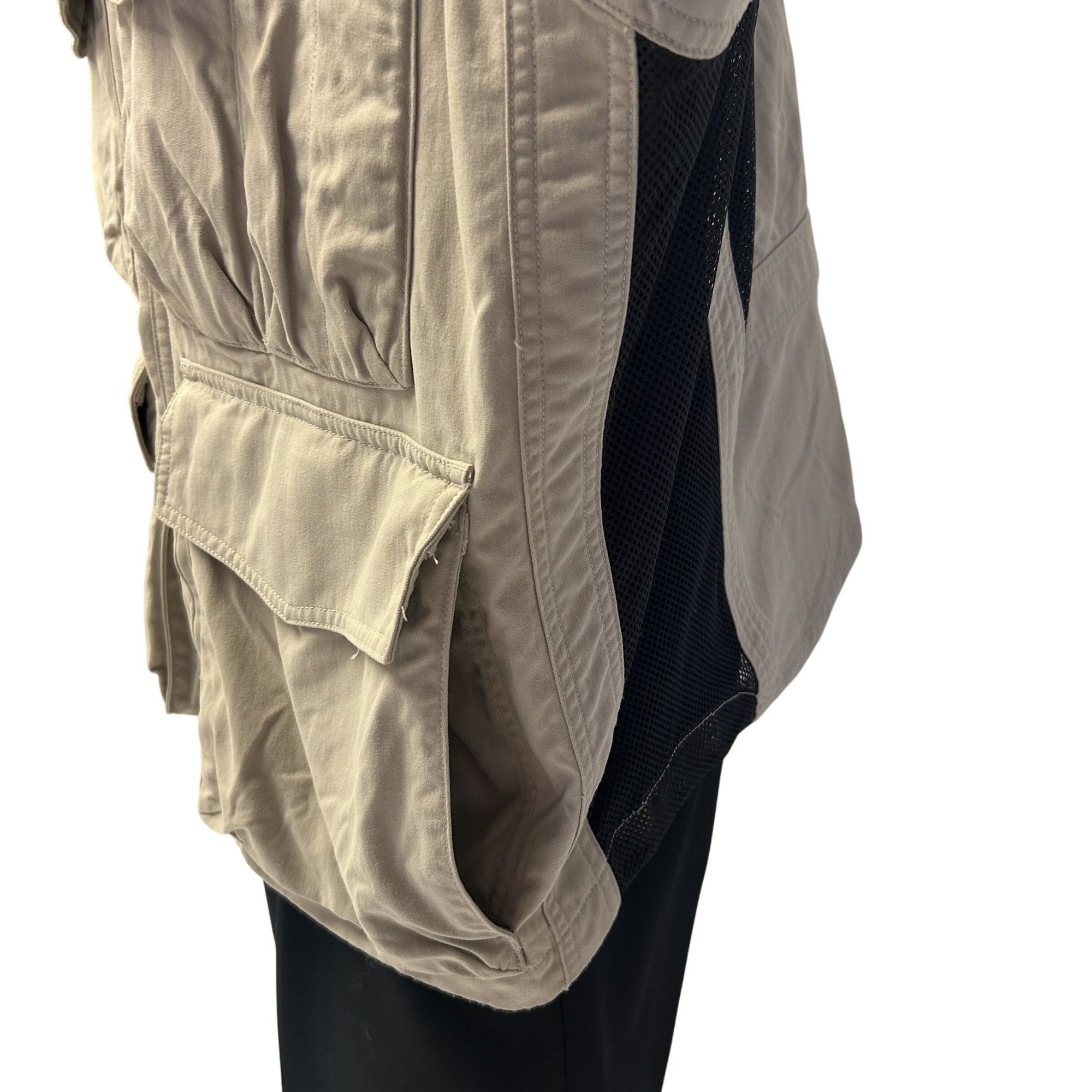 Duluth Trading Company Duluth Trading Khaki Nylon 16 Pocket UTILITY Fishing Vest Size US XL / EU 56 / 4 - 4 Thumbnail