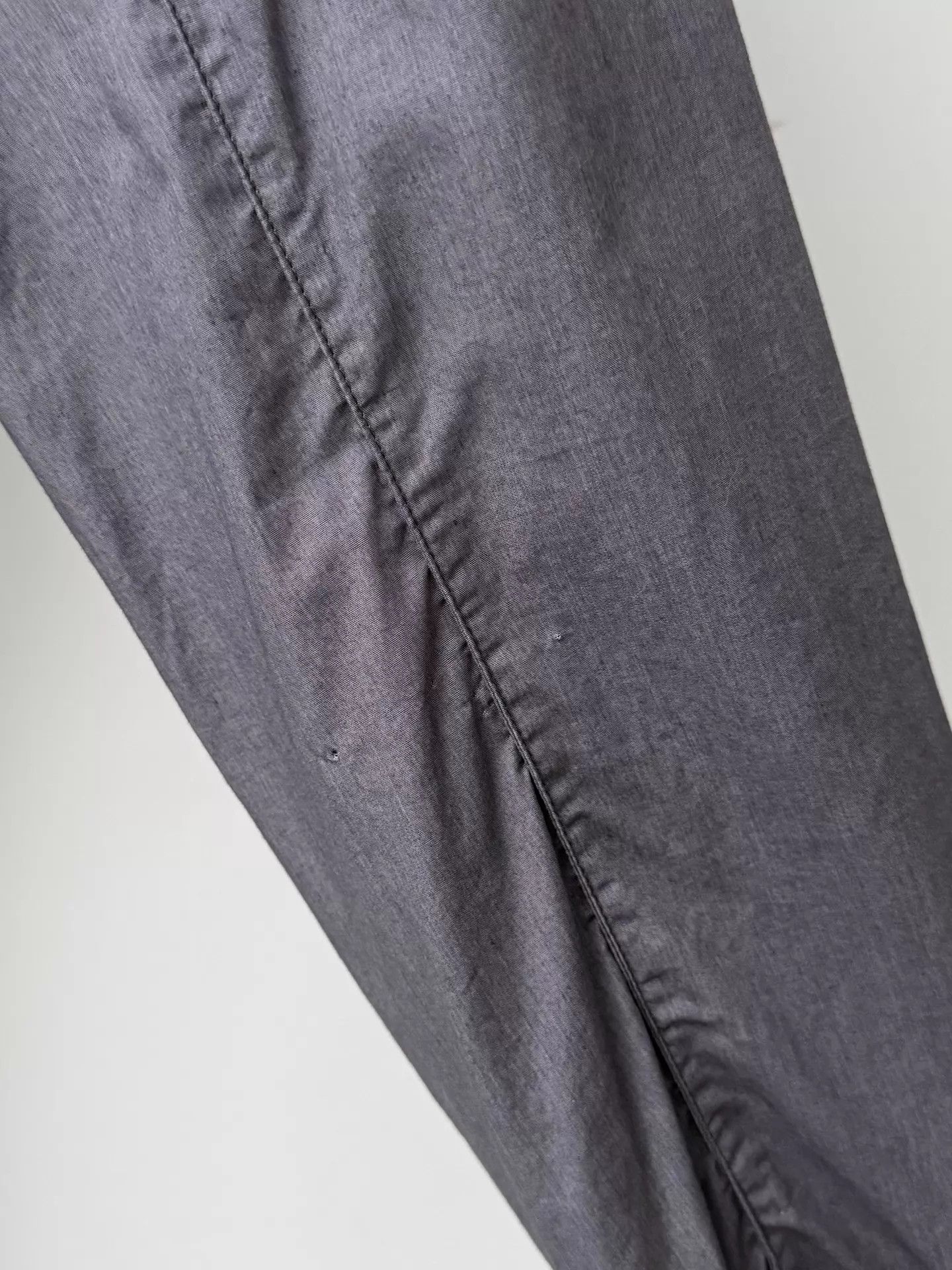 Other MMM F/W11 Dark Purple Cut Pleated Shirt 46 Distressed Size US S / EU 44-46 / 1 - 8 Thumbnail
