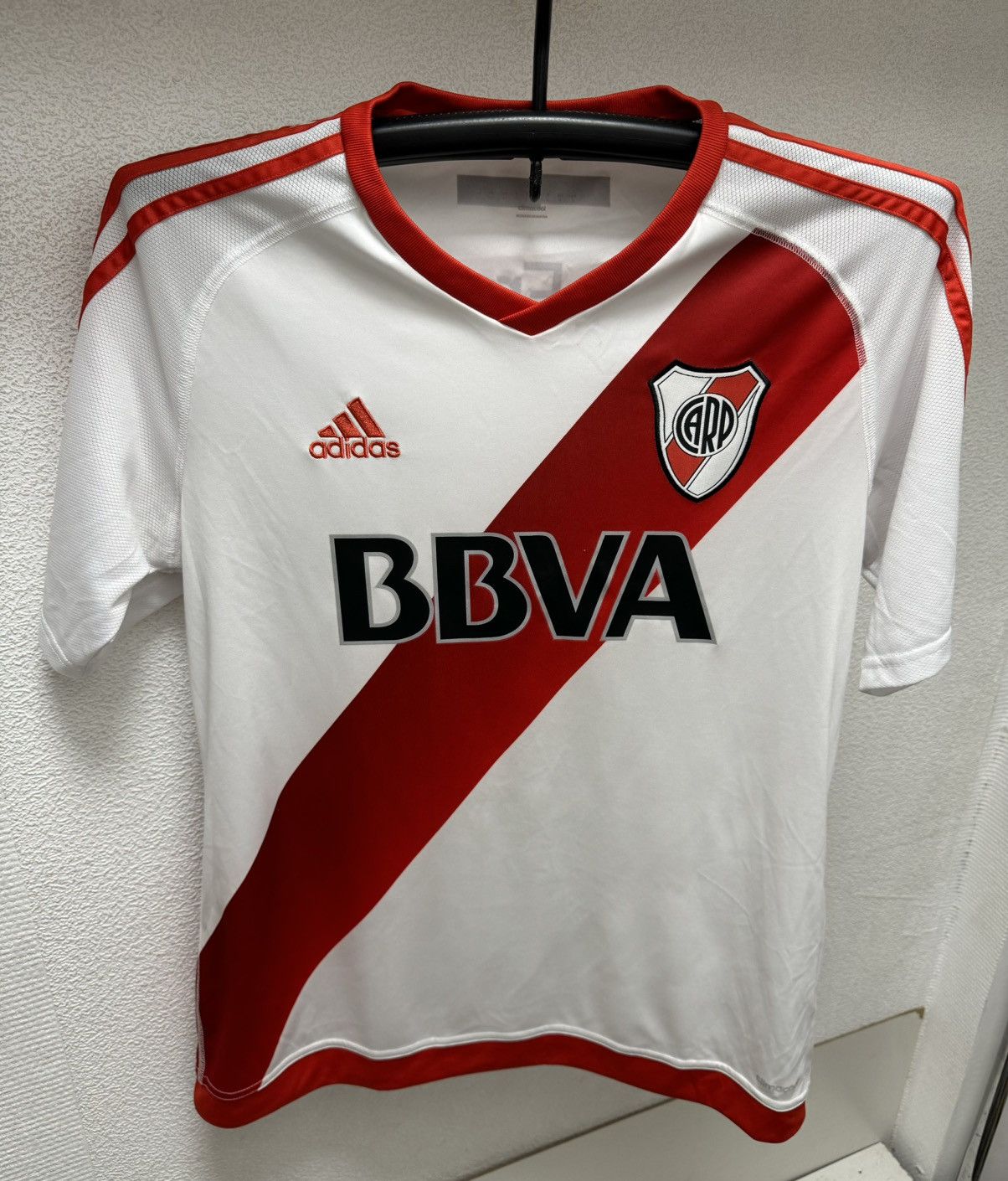 Adidas River plate Argentina adidas soccer jersey 2016/17 L sz Size US L / EU 52-54 / 3 - 1 Thumbnail