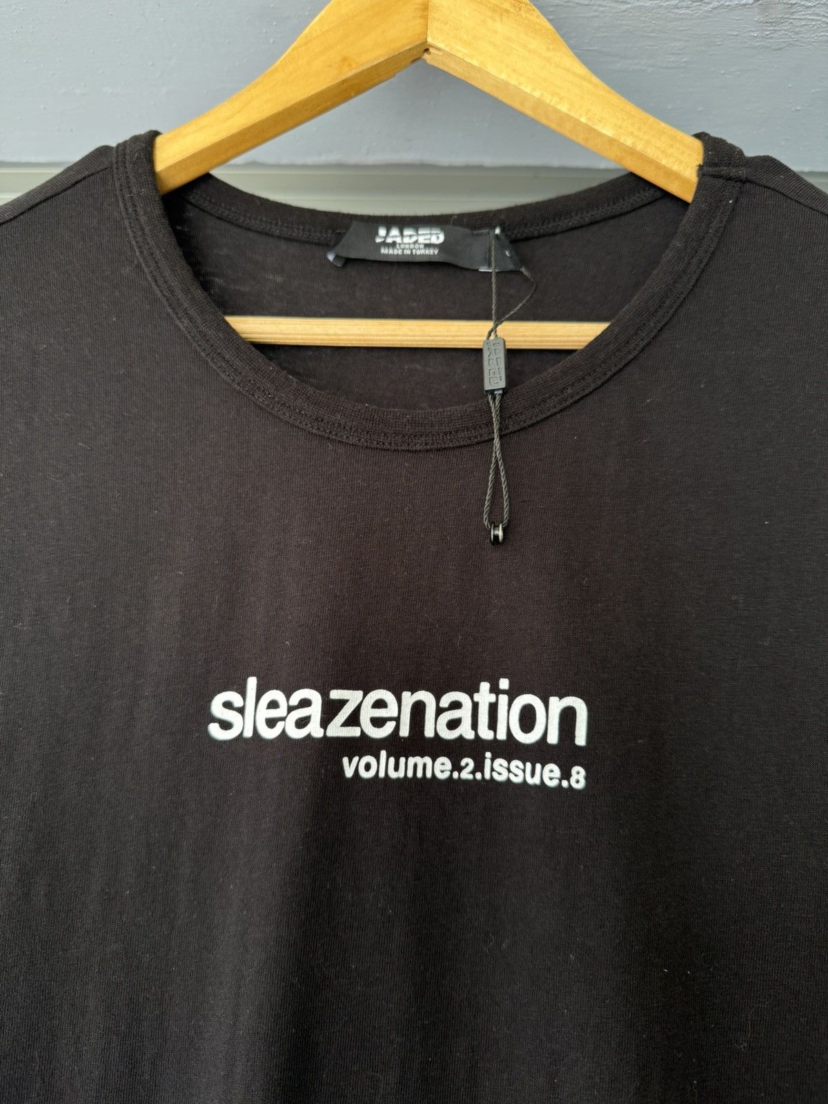 Jaded London Jaded London x sleazenation magazine tee Size US XL / EU 56 / 4 - 7 Thumbnail