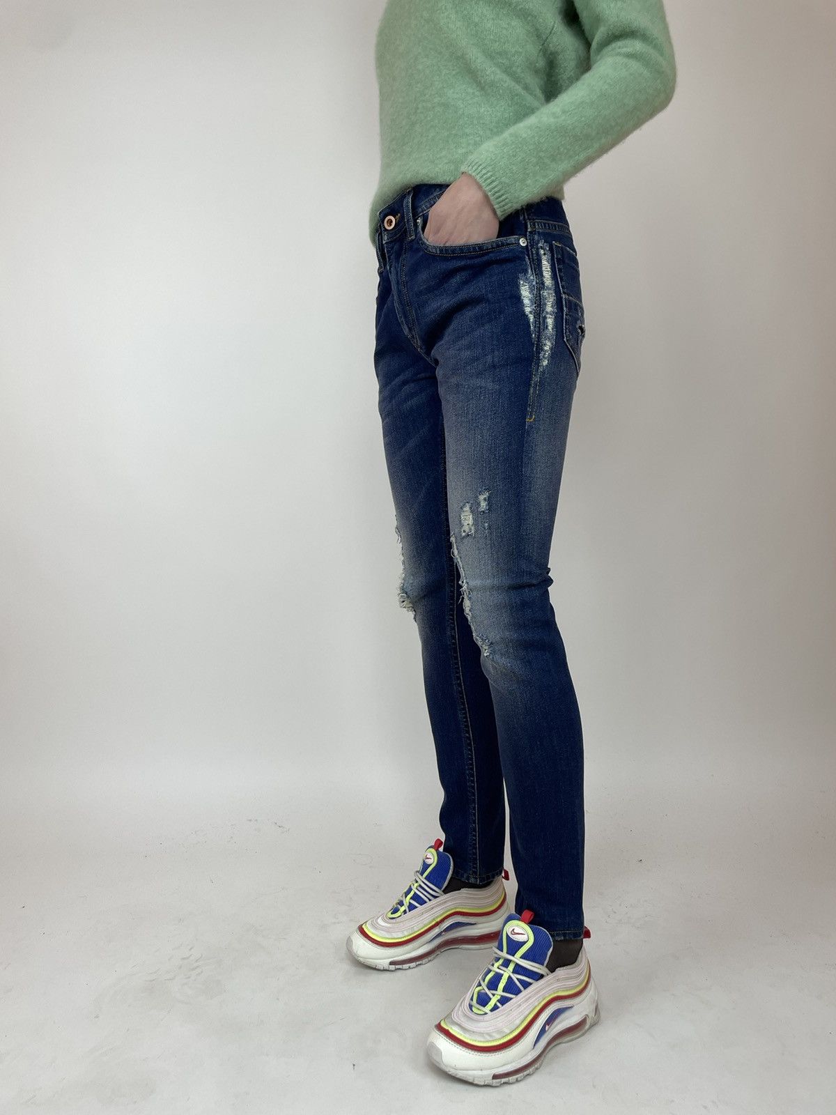Designer × Diesel Diesel jeans THOMMER Slim-Skinny Womens size W28 L32 Size 28" / US 6 / IT 42 - 4 Thumbnail