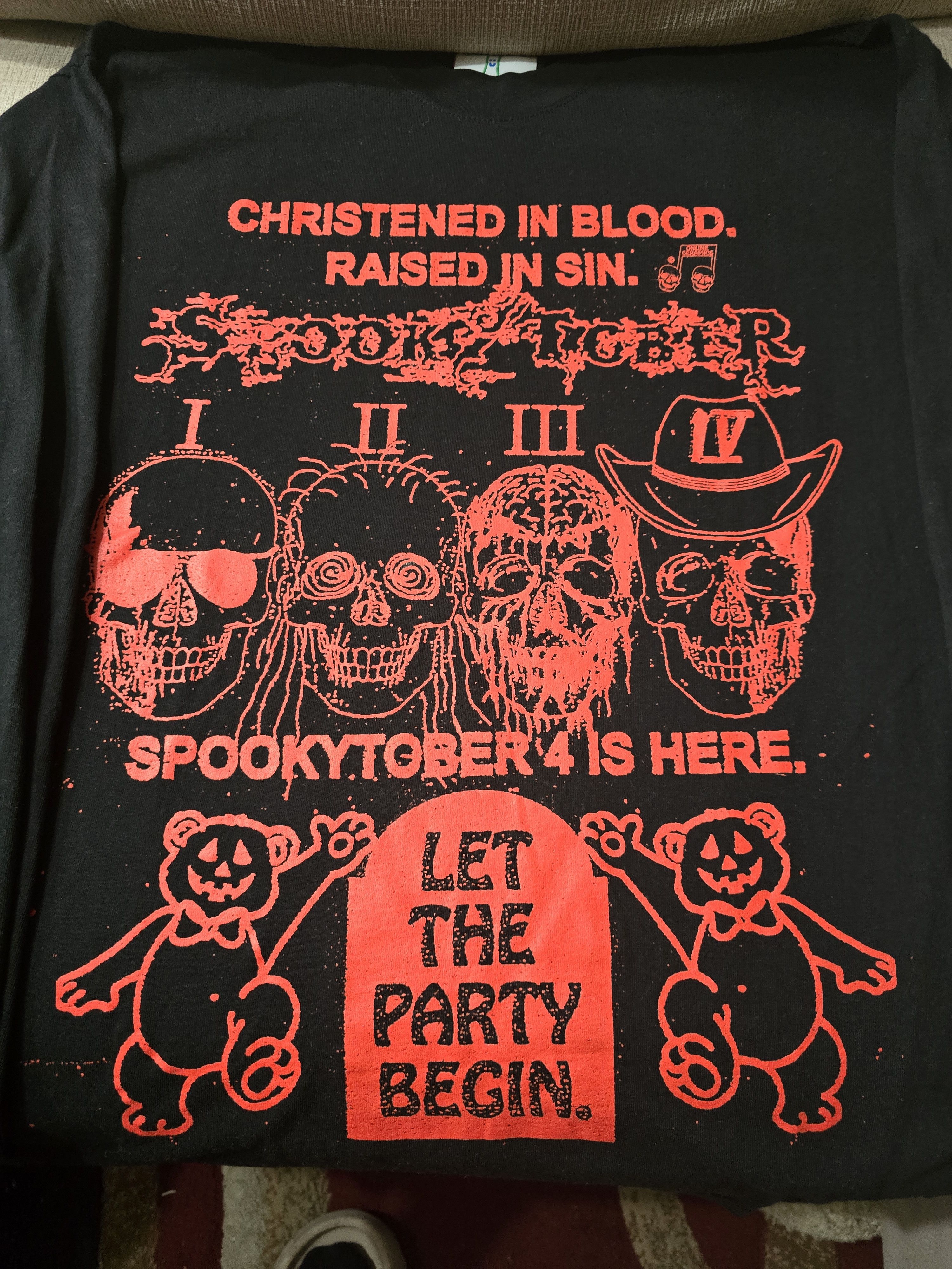 Online Ceramics Online ceramics christened in blood long sleeve Size US L / EU 52-54 / 3 - 1 Thumbnail