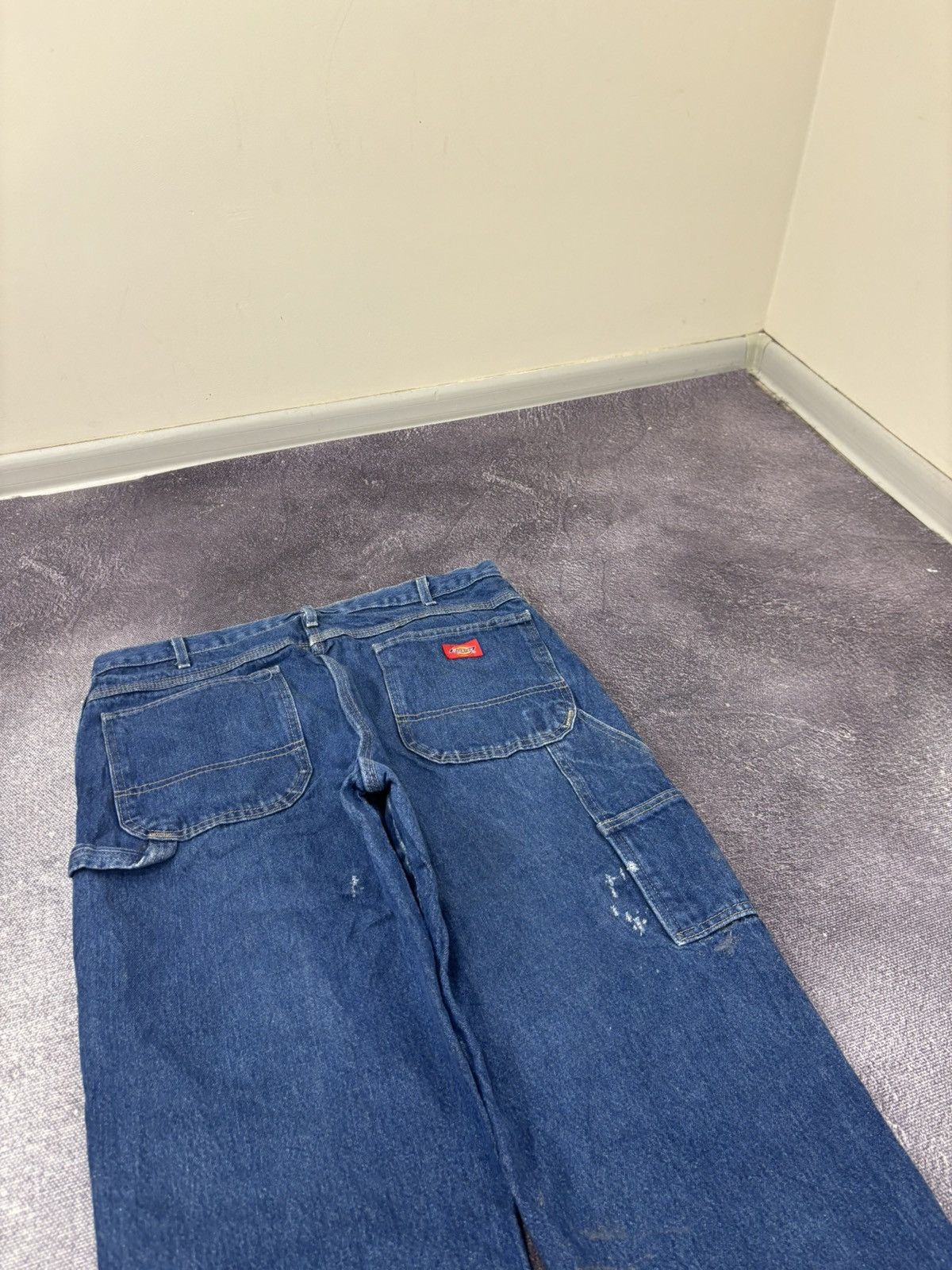Dickies Vintage Dickies USA Blue Denim Y2K Hype Baggy Jeans Size US 36 / EU 52 - 5 Thumbnail